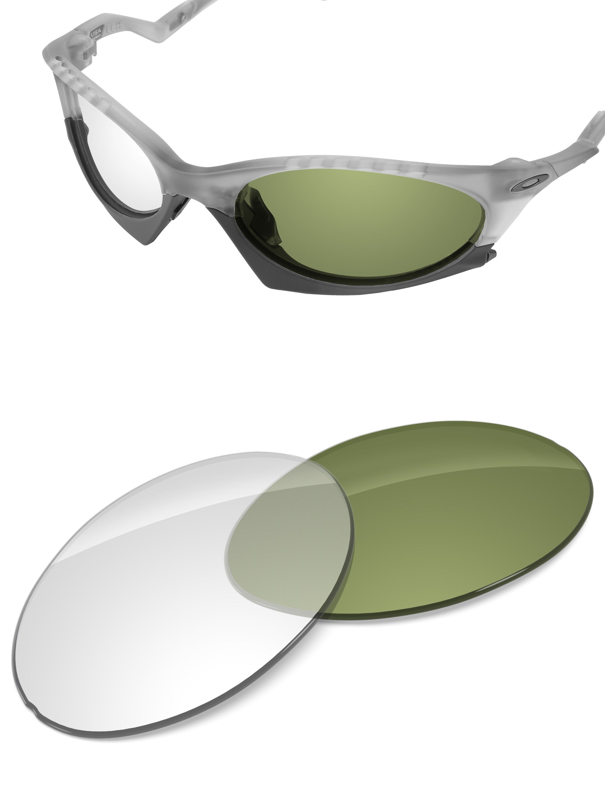 Adapt Green Photochromic Blue Light Blocking-Non-Polarized