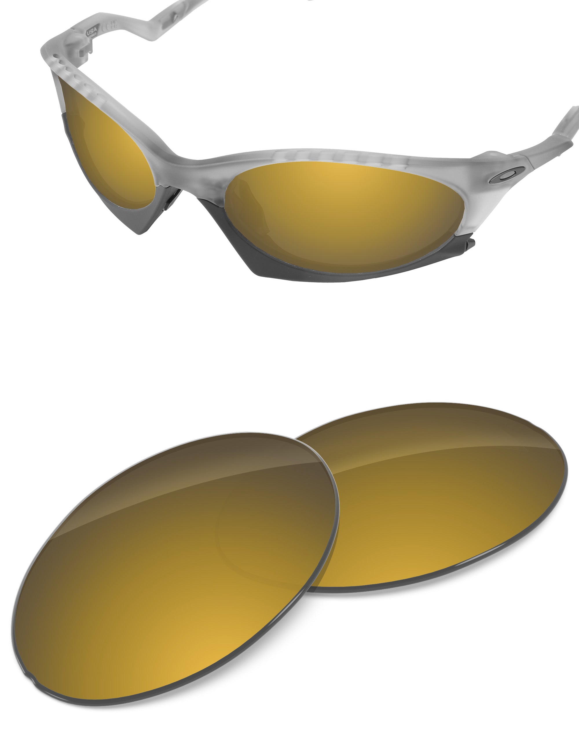 Tungsten Gold FlashMirror™-Non-Polarized