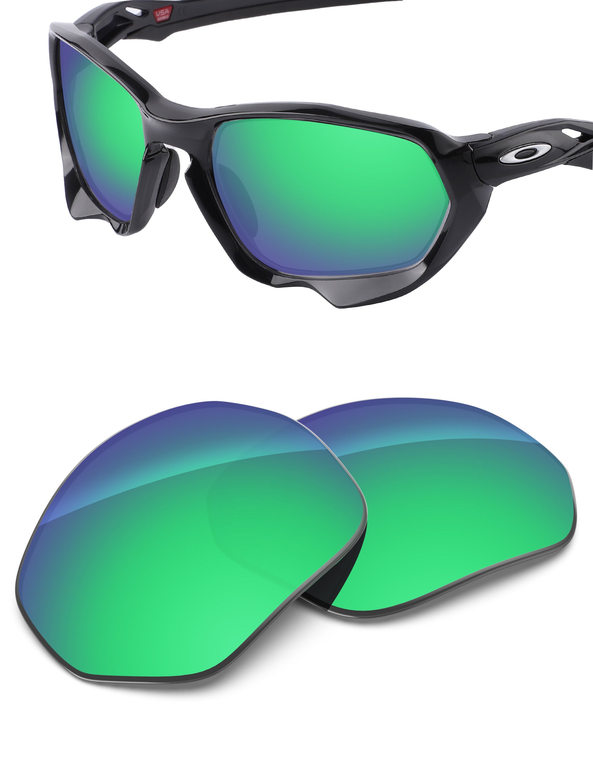 Emerald Green FlashMirror™-Non-Polarized
