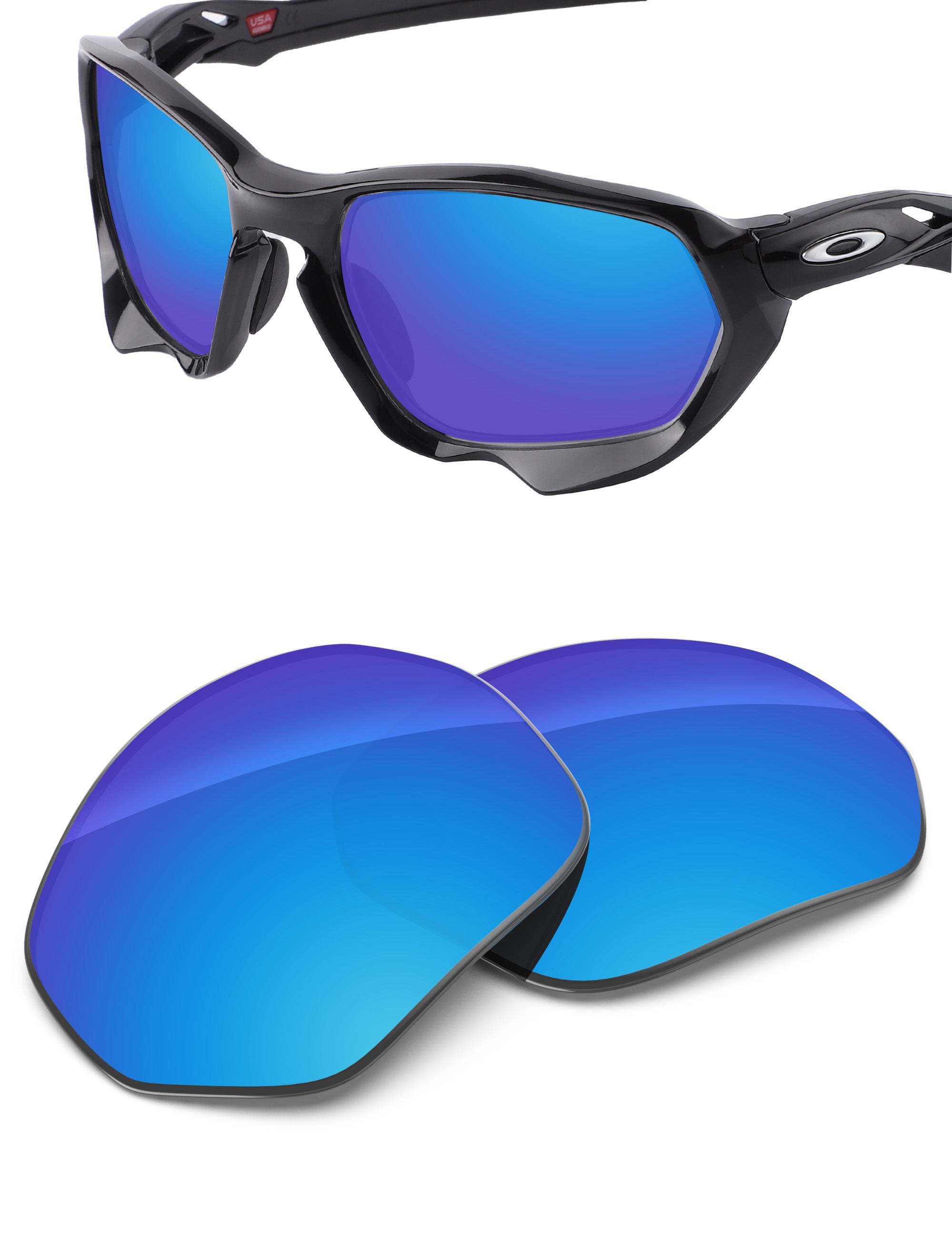 Sky Blue FlashMirror™-Non-Polarized