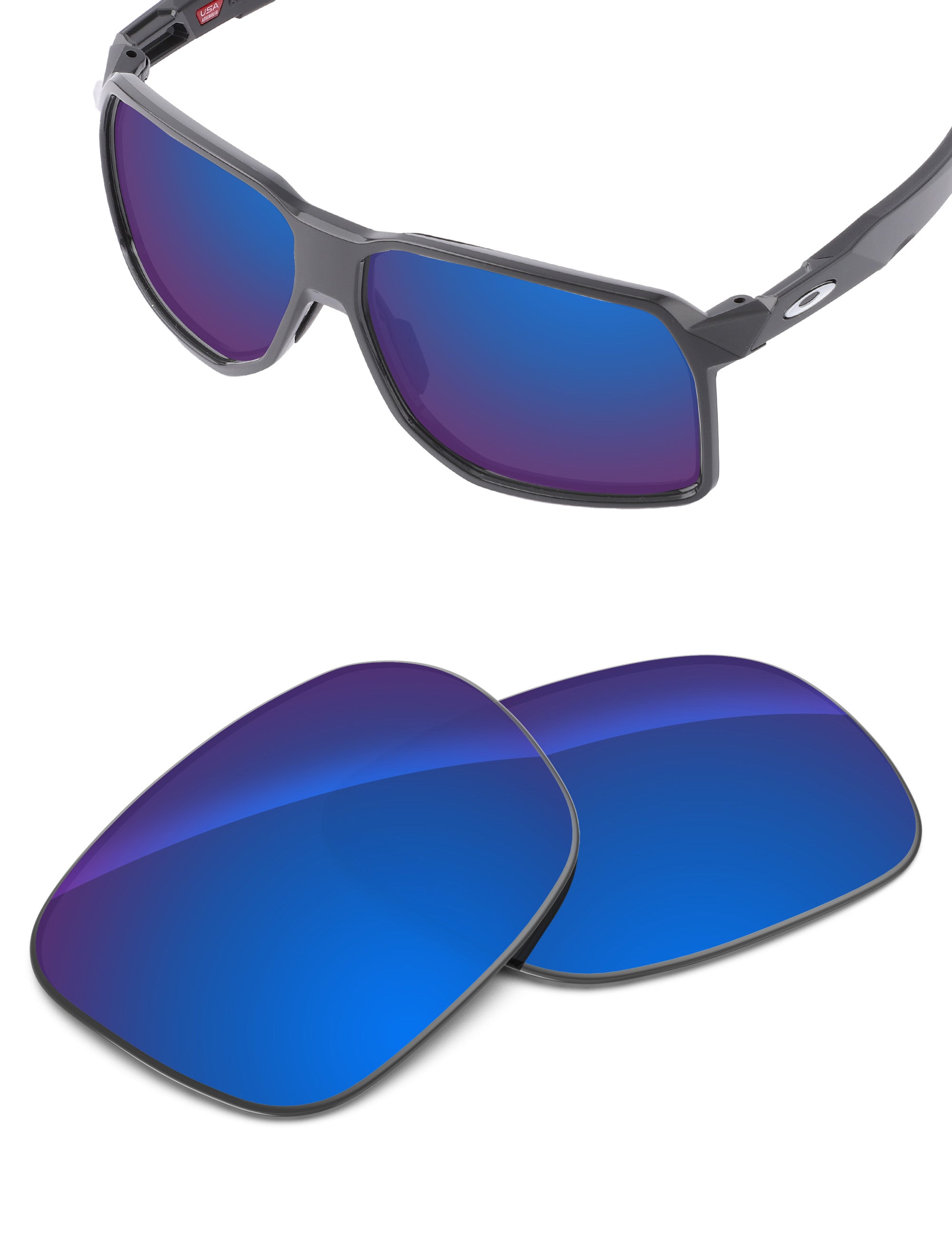 Sapphire Blue FlashMirror™-Non-Polarized