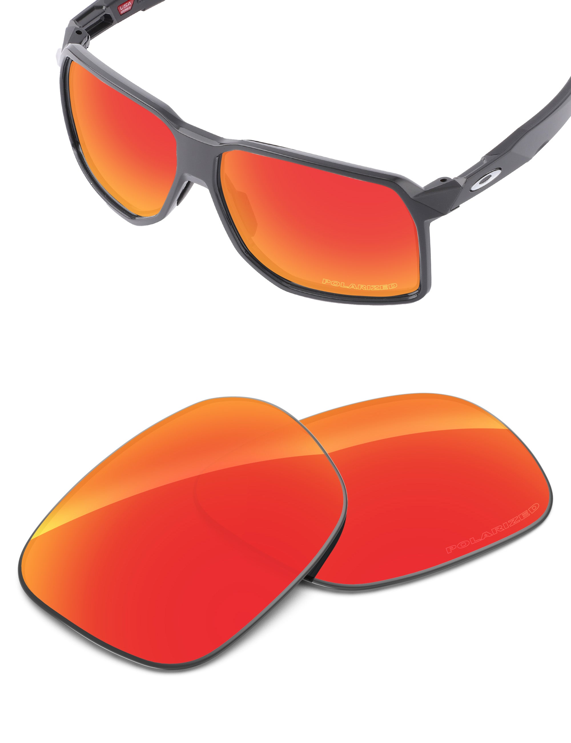 Fire Red FlashMirror™-Polarized