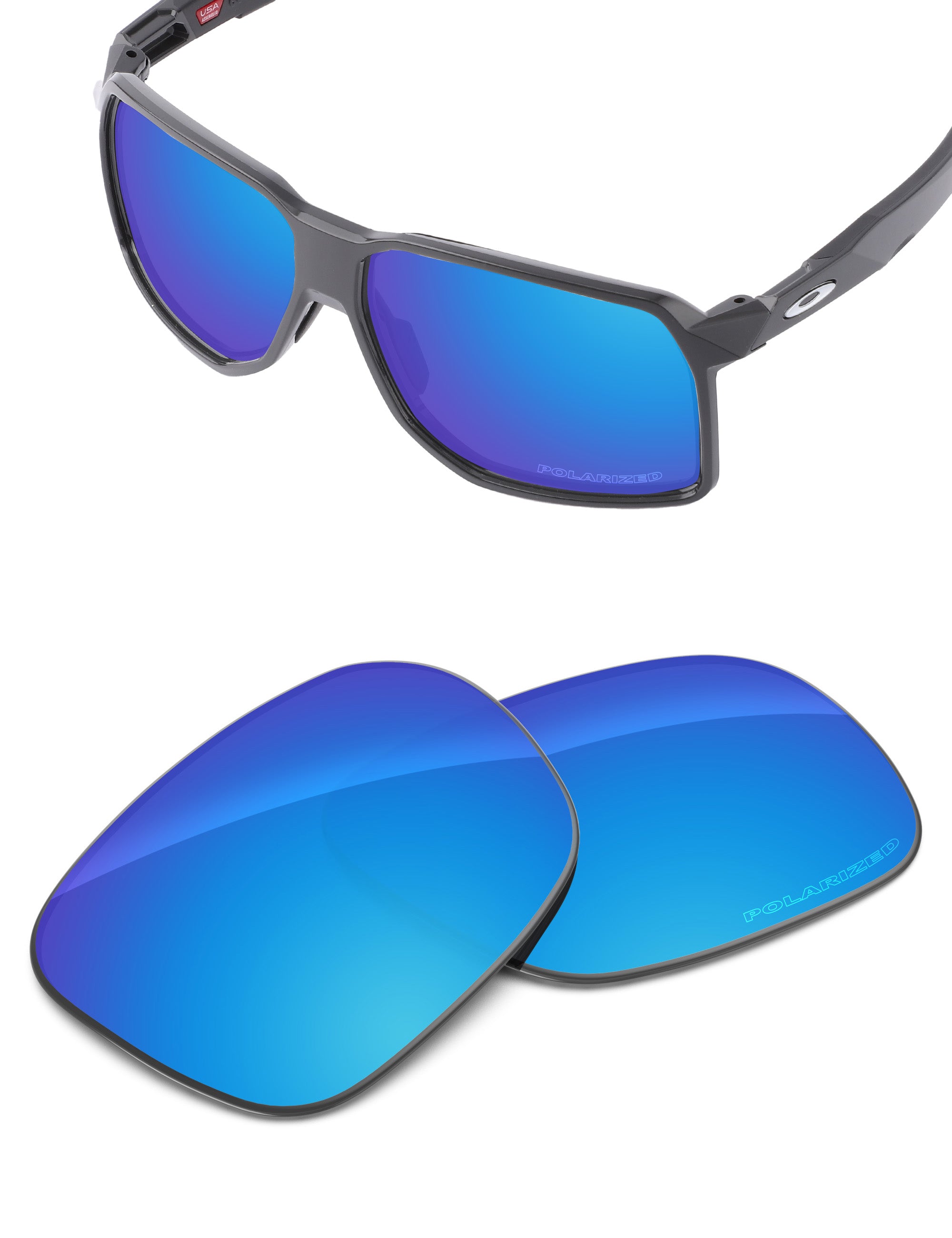 Sky Blue FlashMirror™-Polarized
