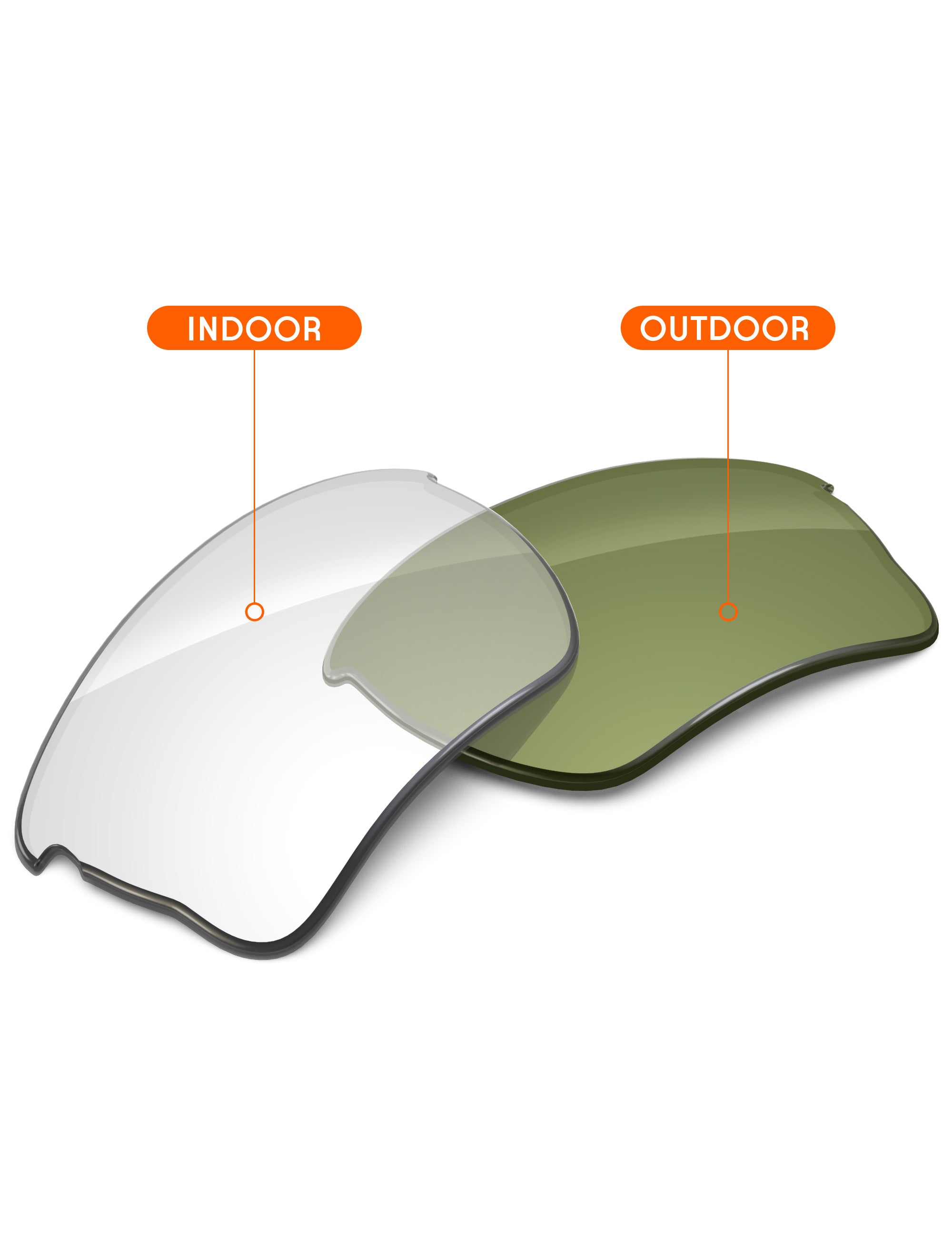 Adapt Green Photochromic Blue Light Blocking-Non-Polarized