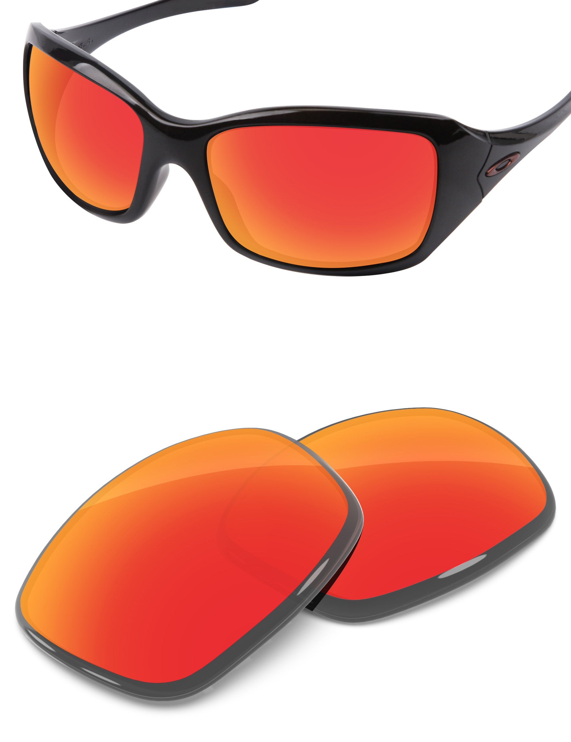 Fire Red FlashMirror™-Non-Polarized