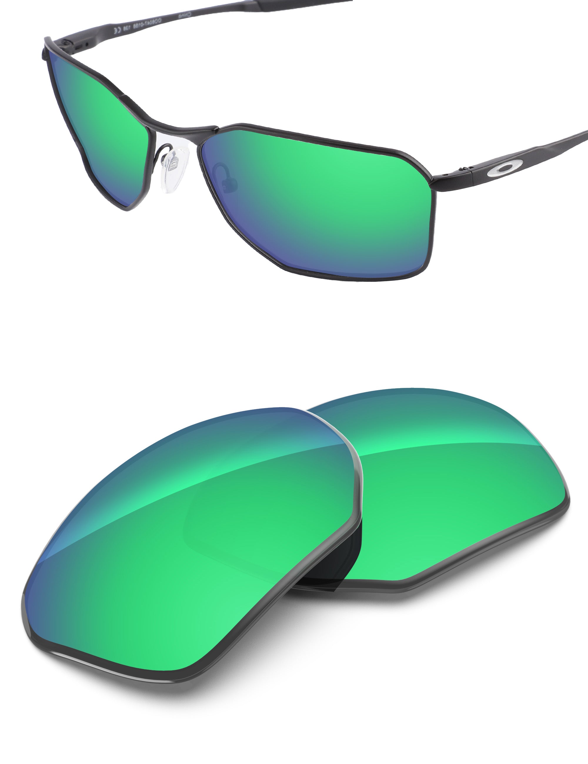 Emerald Green FlashMirror™-Non-Polarized