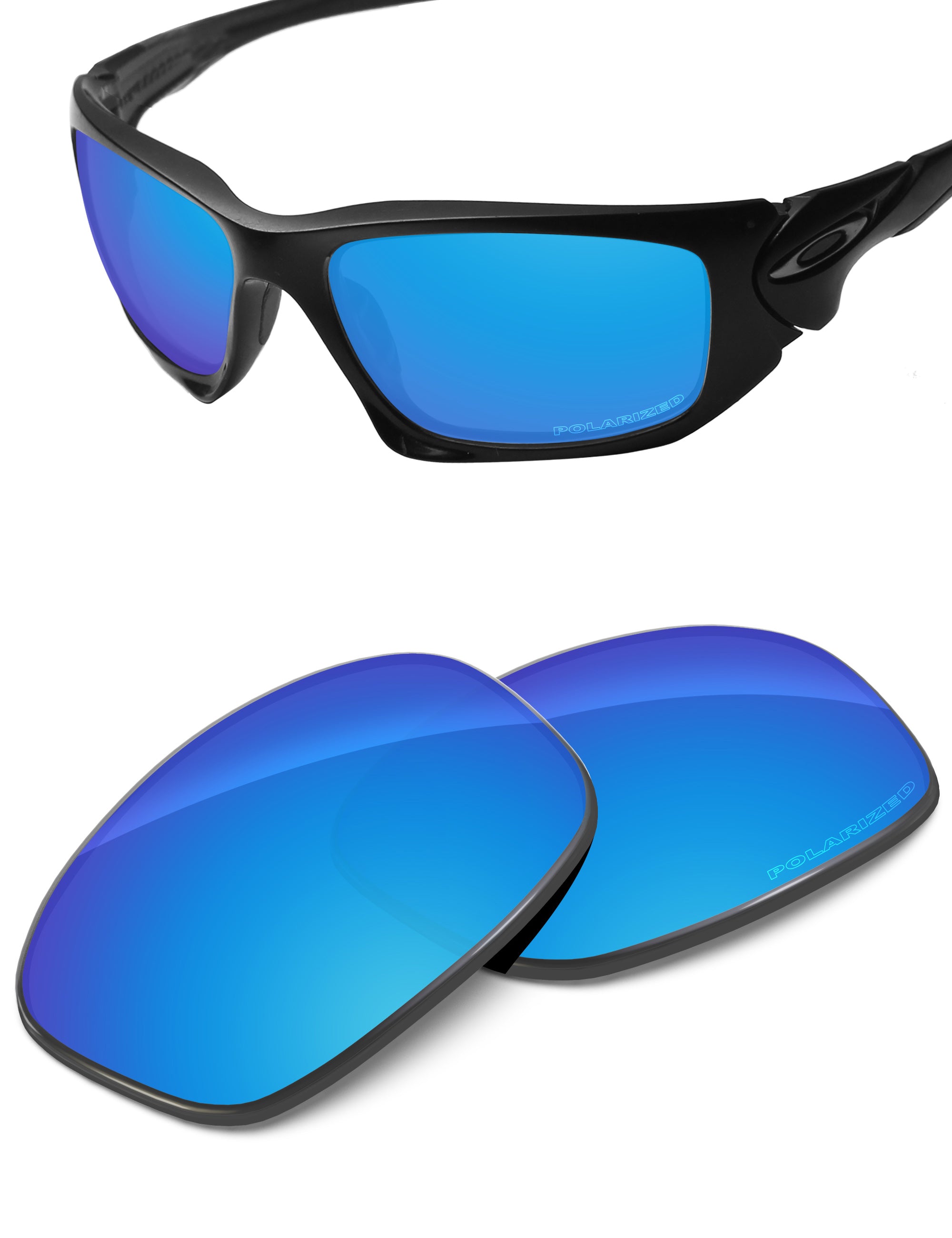 Sky Blue FlashMirror™-Polarized