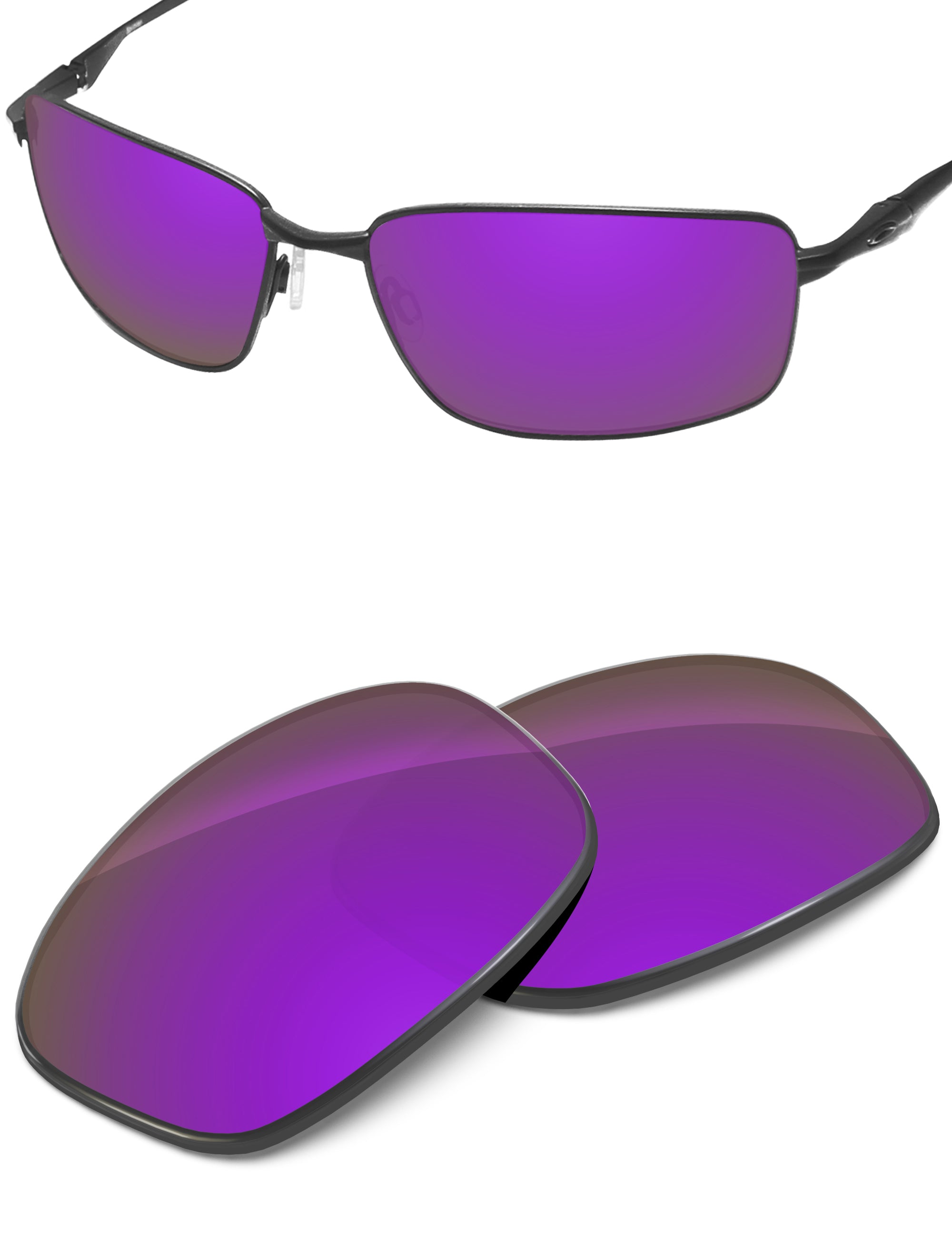 Plum Purple FlashMirror™-Non-Polarized