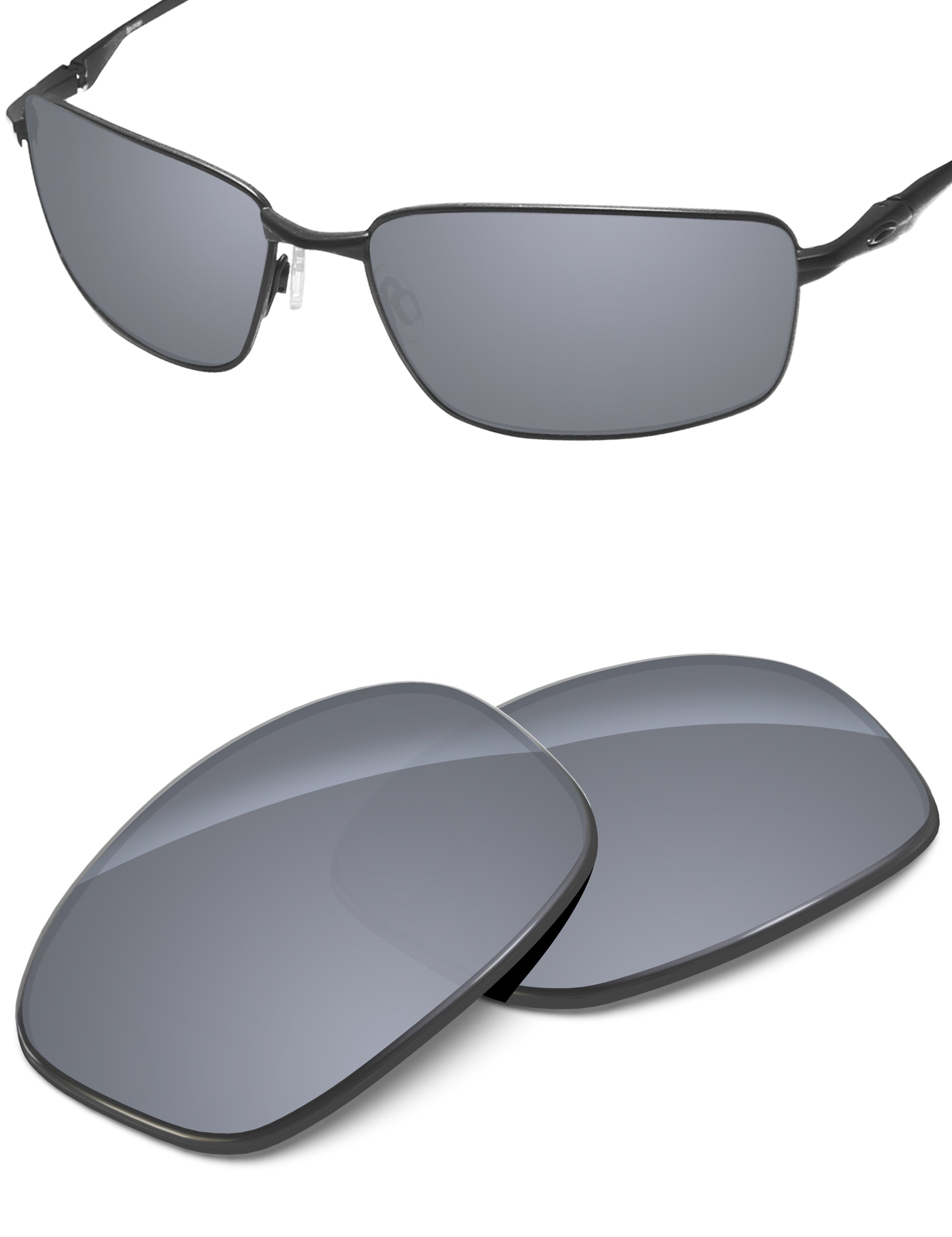 Silver Metallic FlashMirror™-Non-Polarized