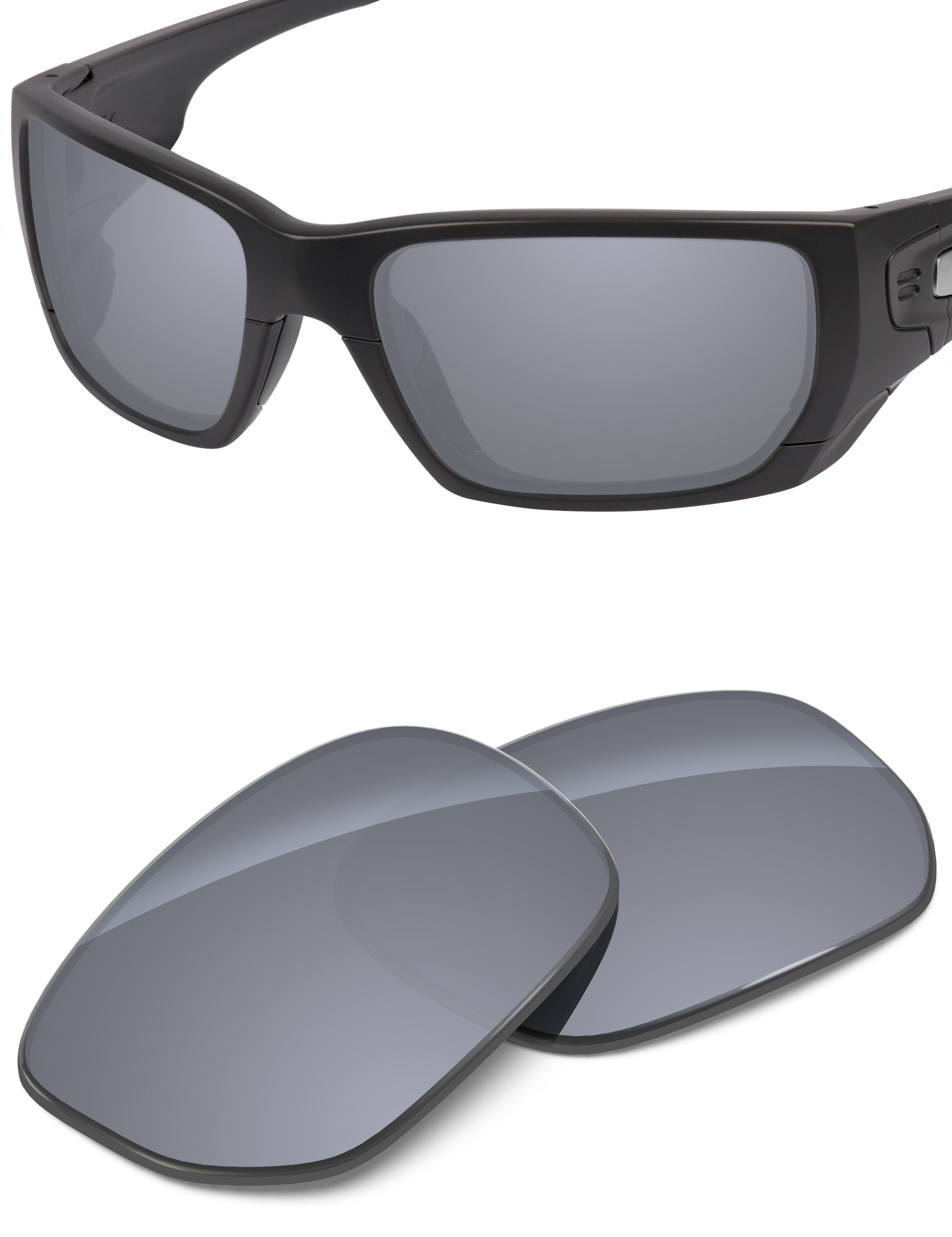 Silver Metallic FlashMirror™-Non-Polarized