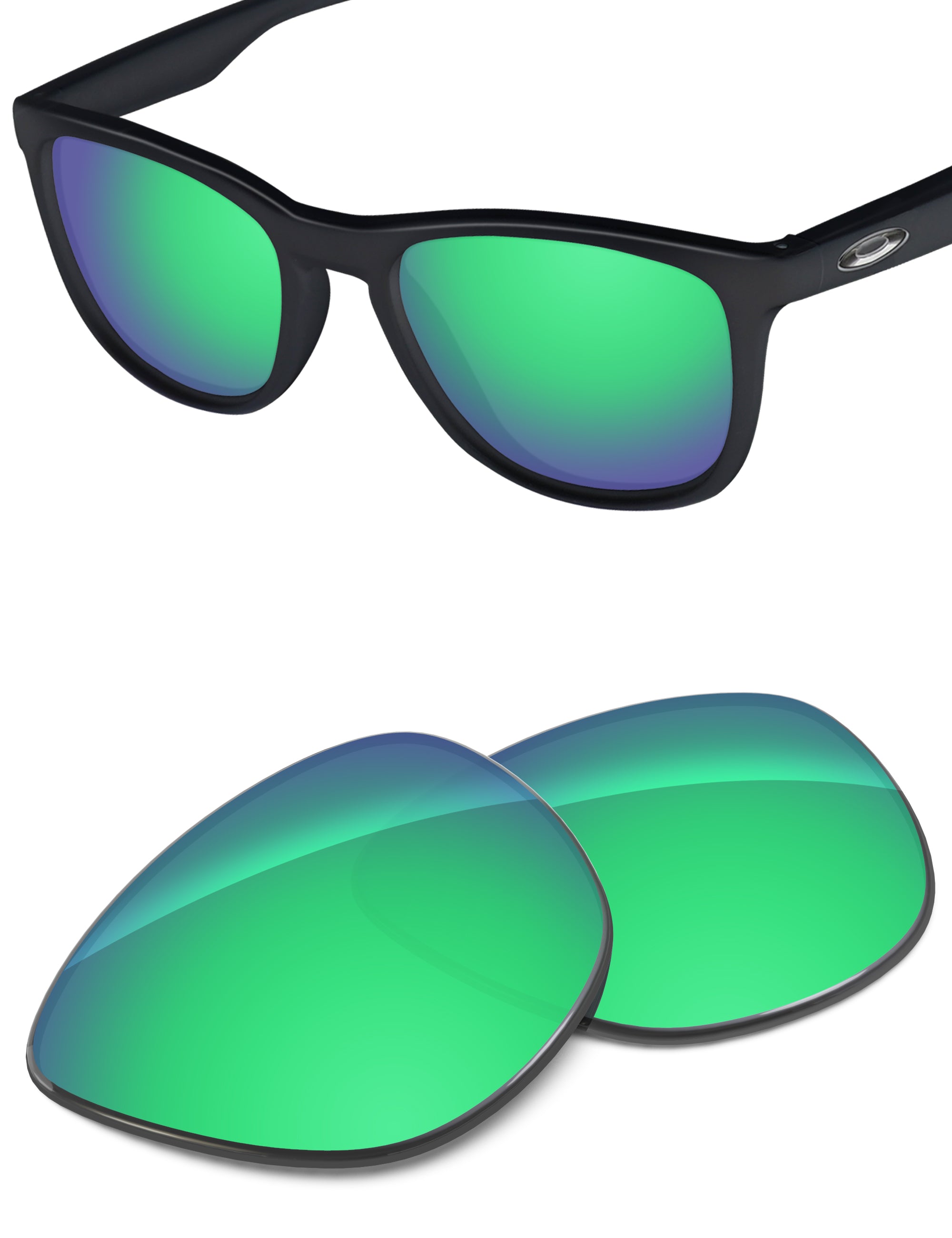 Emerald Green FlashMirror™-Non-Polarized