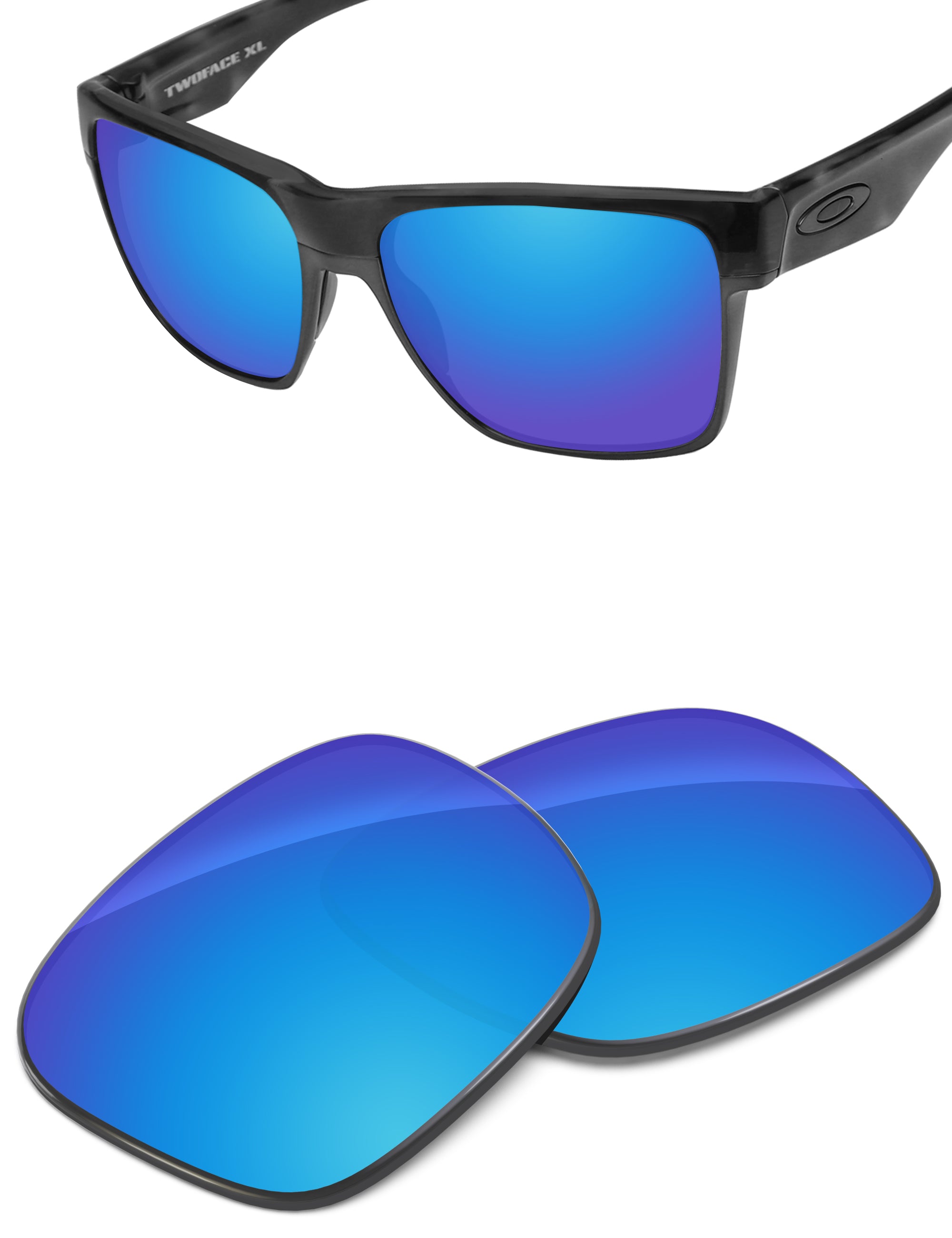 Sky Blue FlashMirror™-Non-Polarized