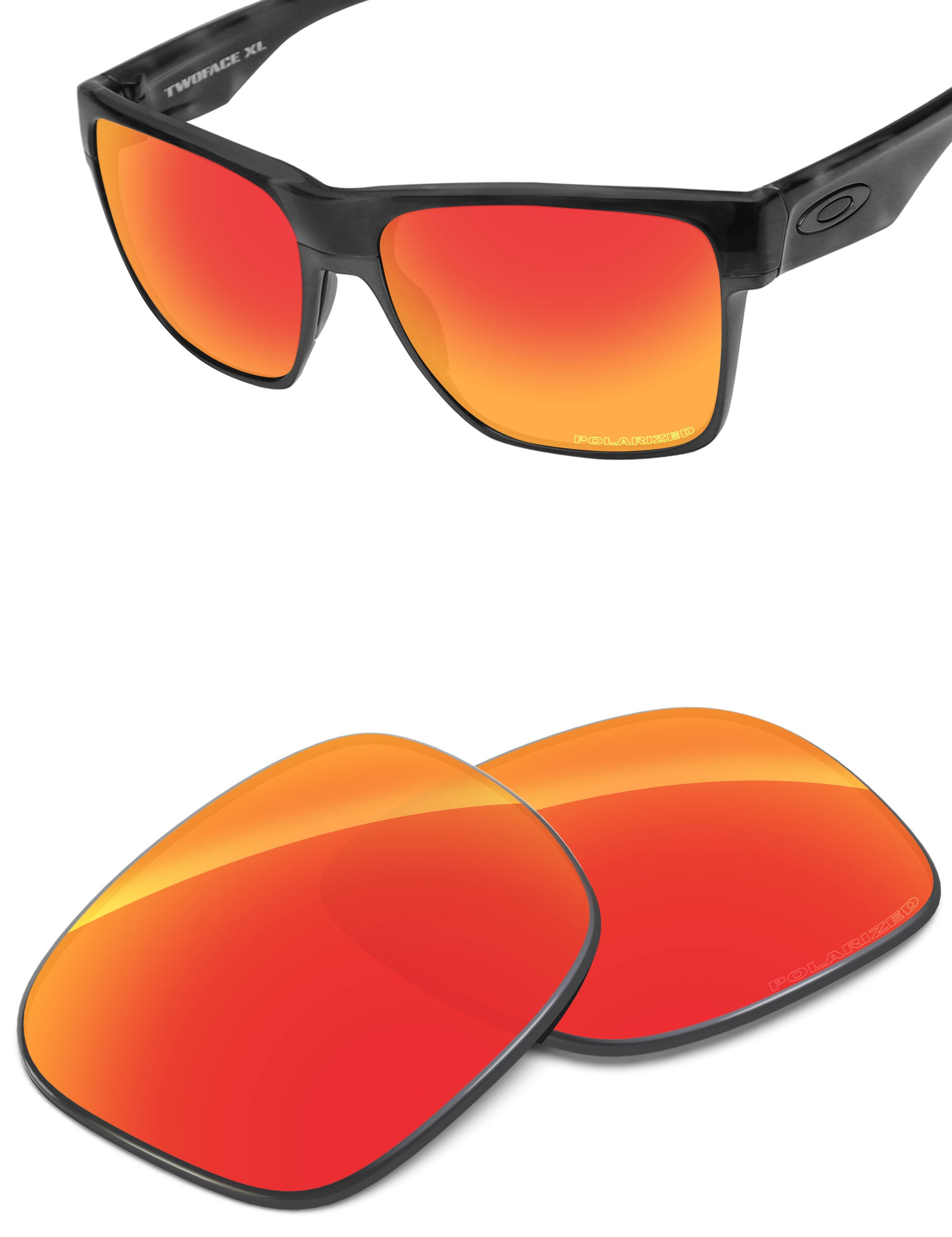 Fire Red FlashMirror™-Polarized