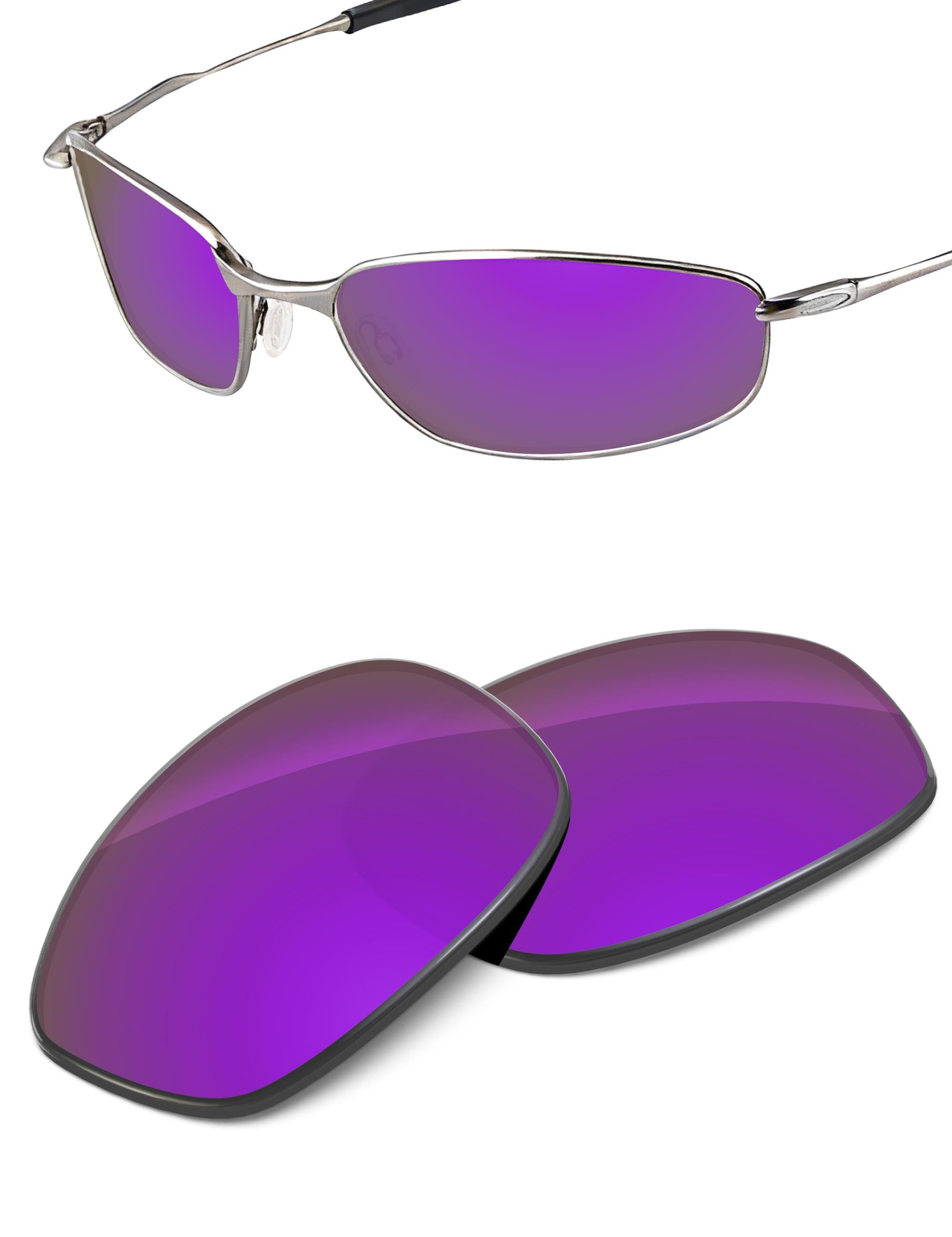 Plum Purple FlashMirror™-Non-Polarized