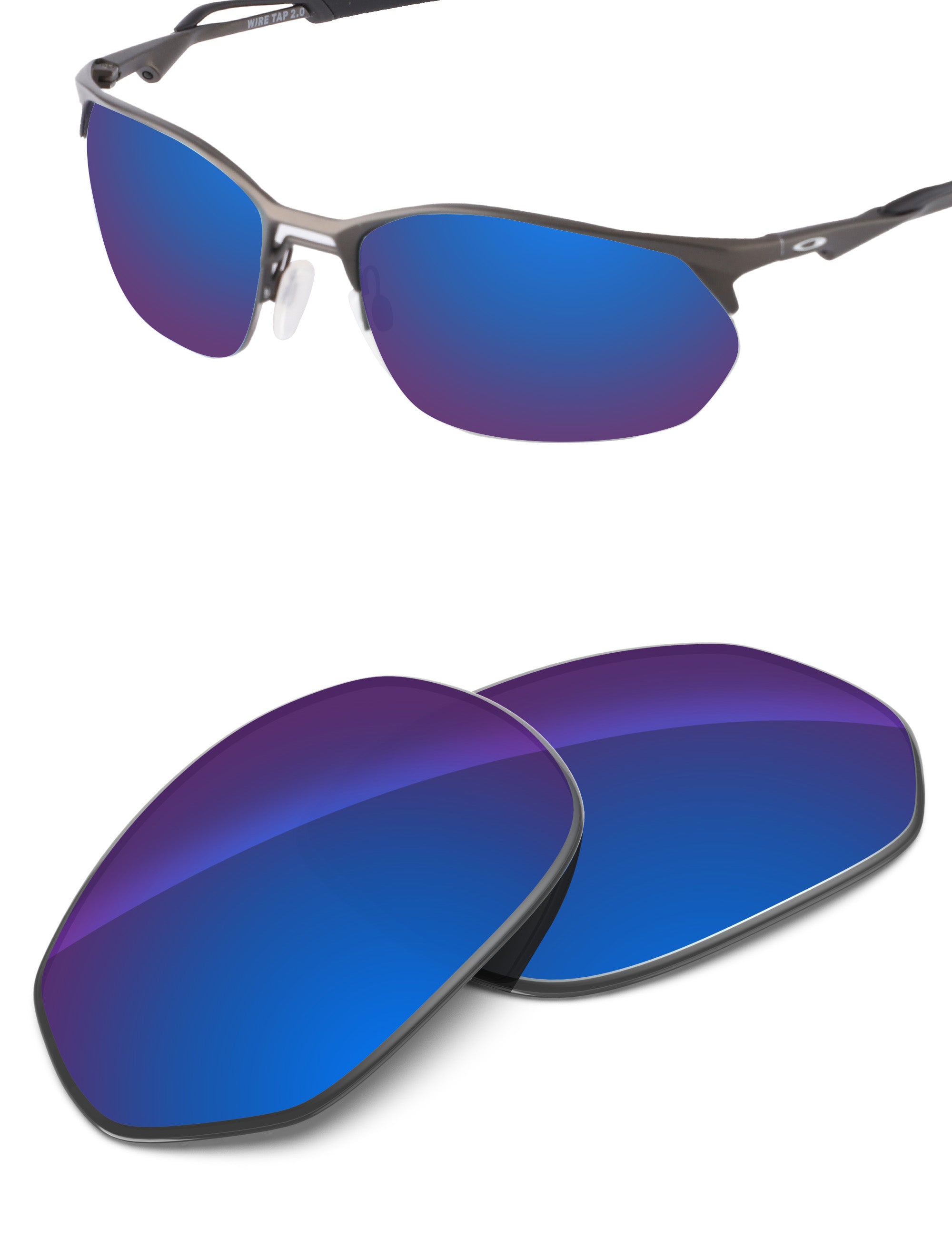 Sapphire Blue FlashMirror™-Non-Polarized