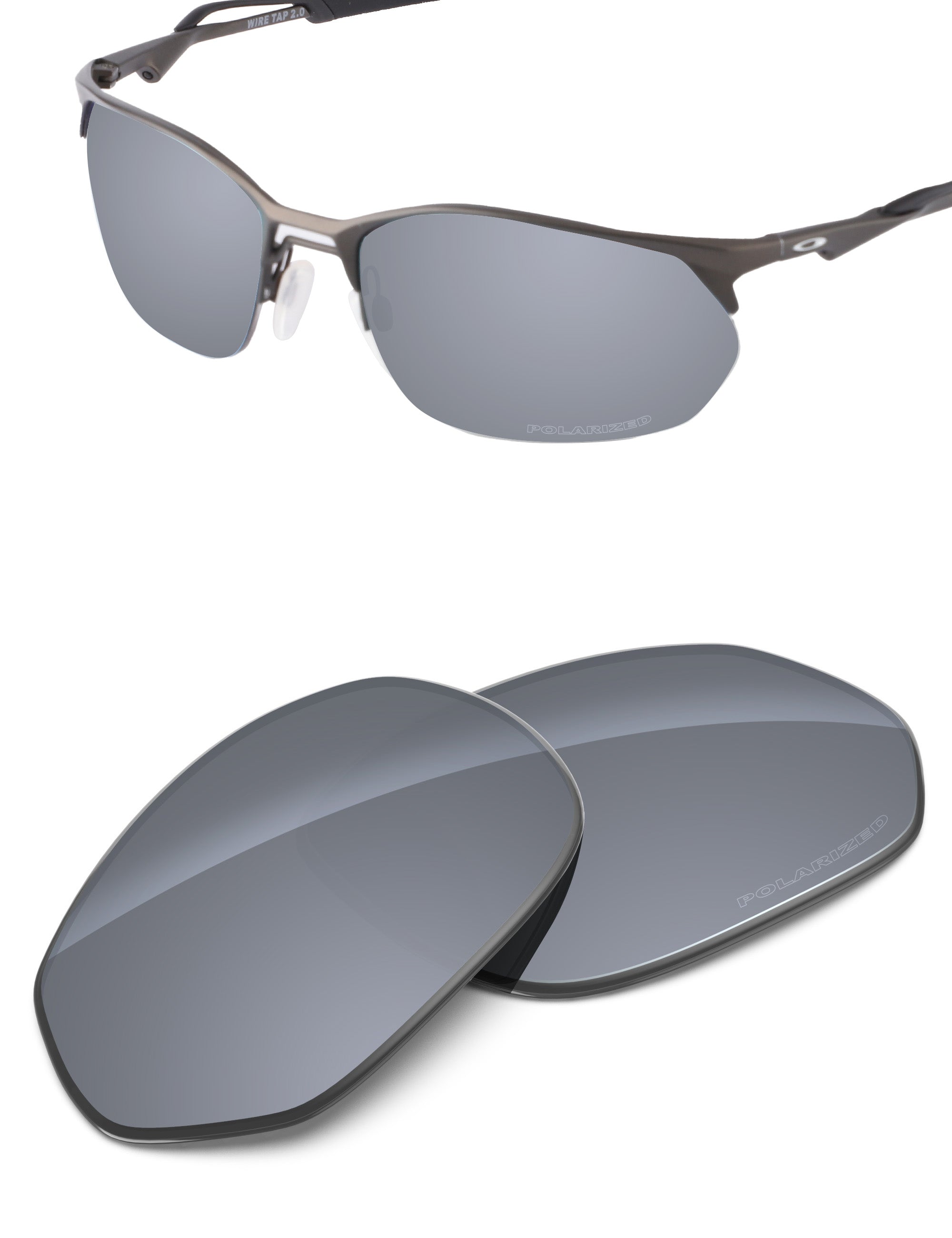 Silver Metallic FlashMirror™-Polarized