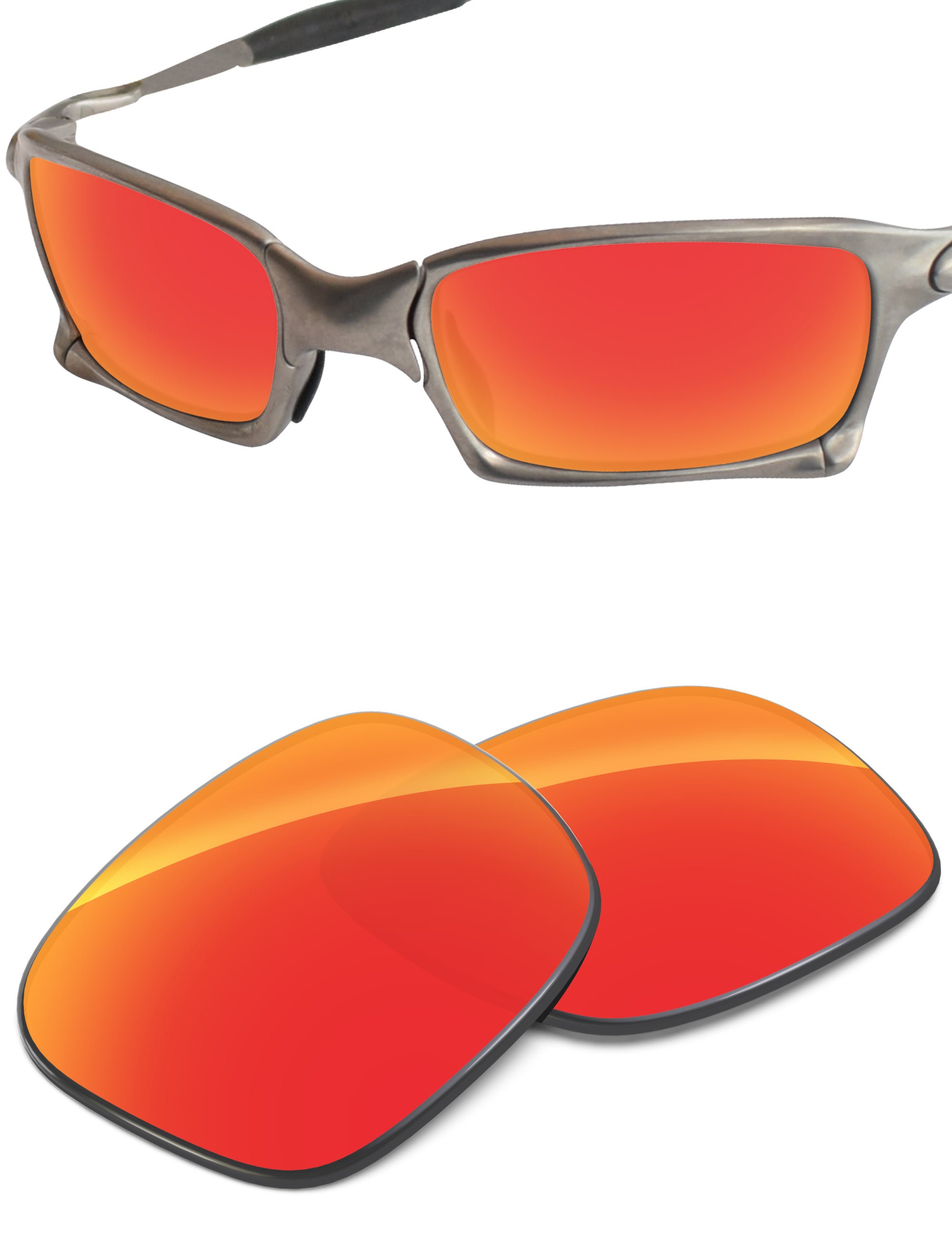 Fire Red FlashMirror™-Non-Polarized