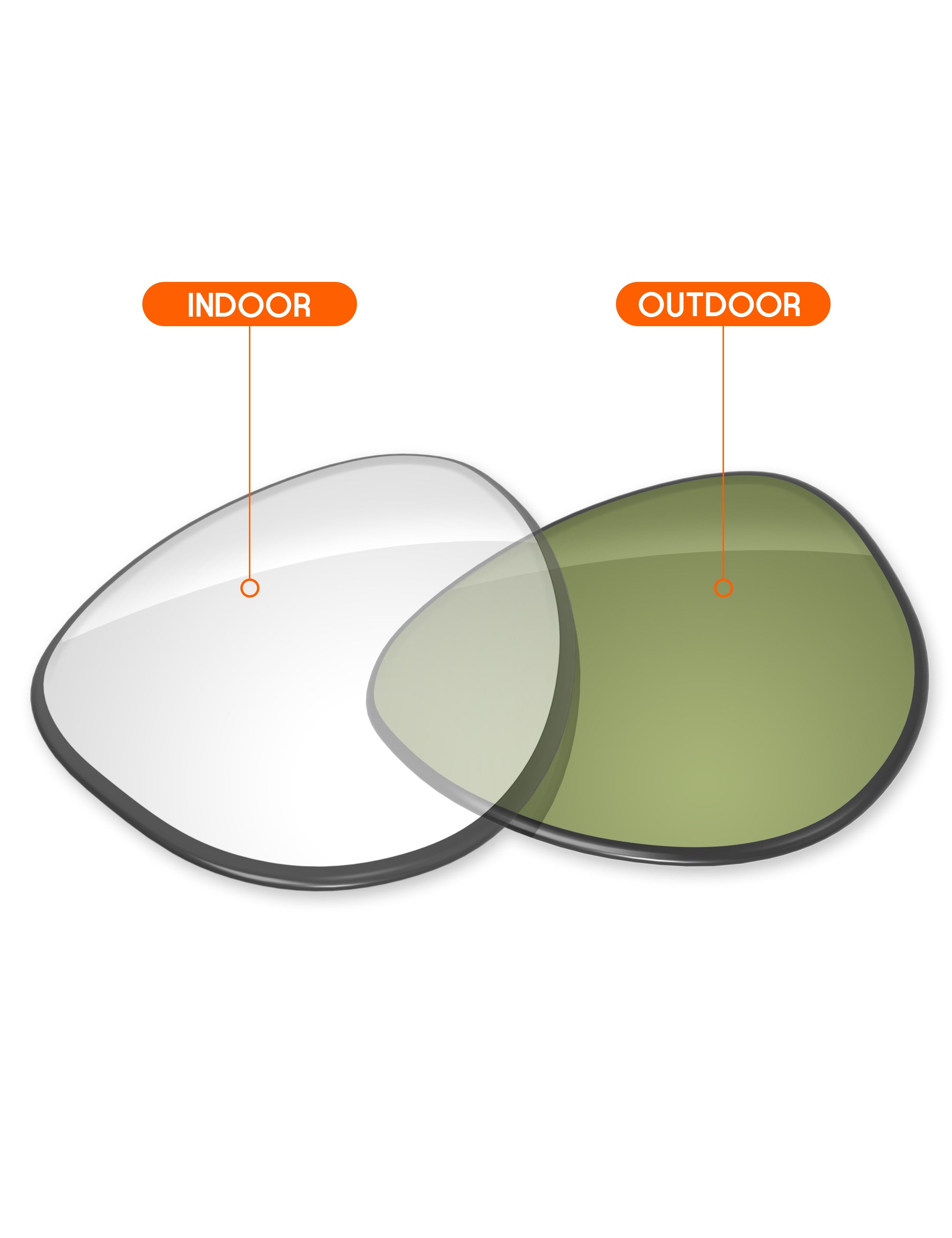 Adapt Green Photochromic Blue Light Blocking-Non-Polarized