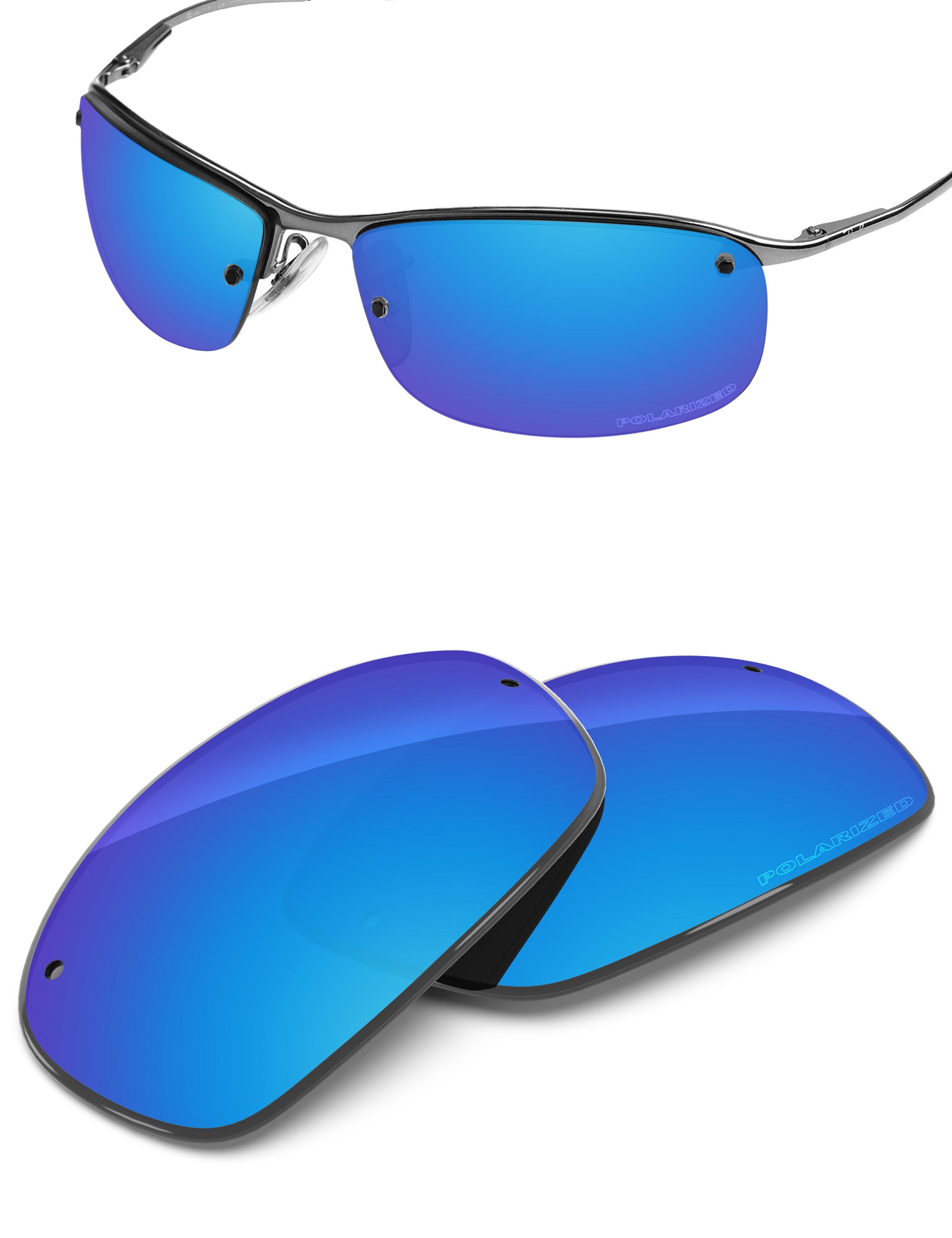 Sky Blue FlashMirror™-Polarized
