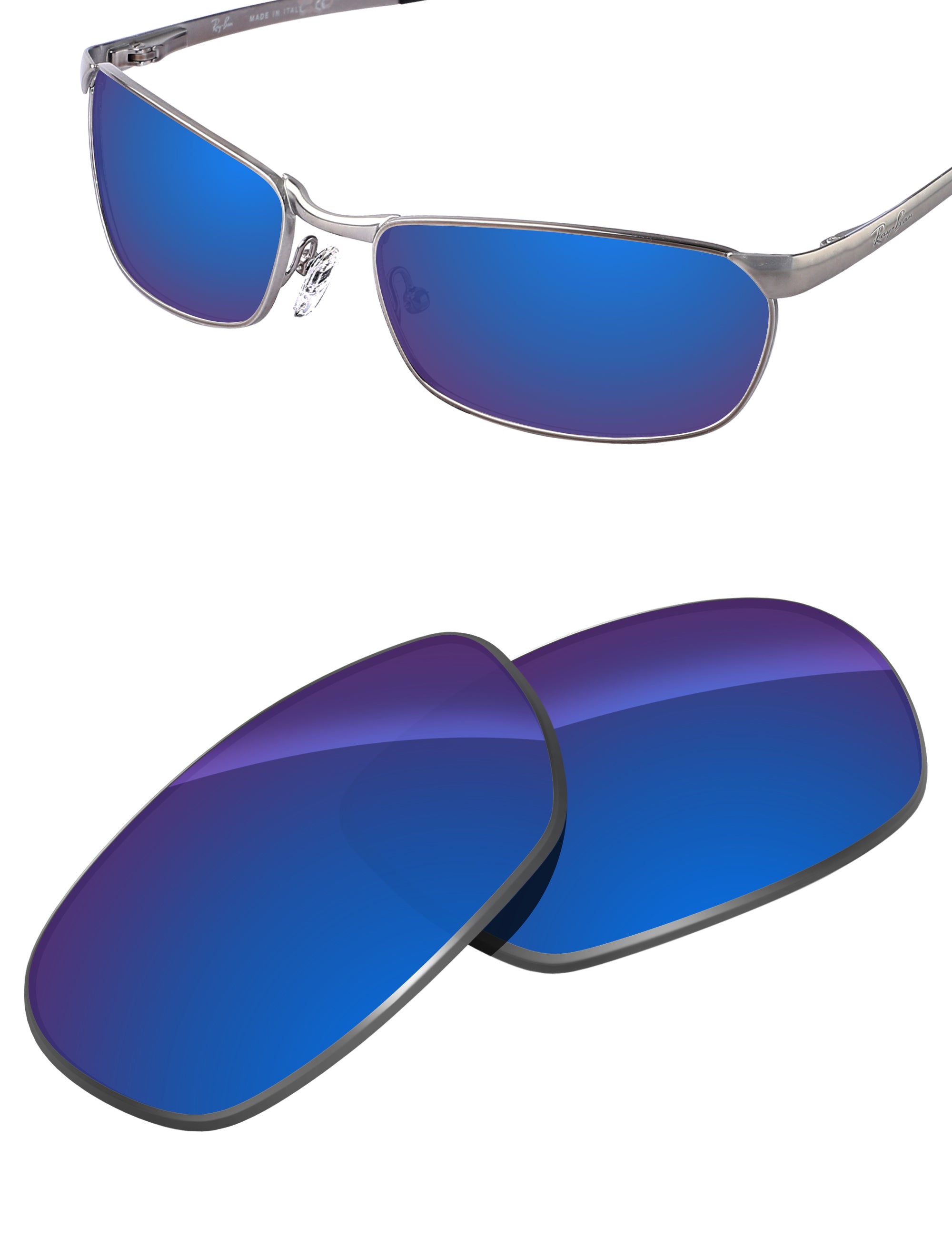 Sapphire Blue FlashMirror™-Non-Polarized