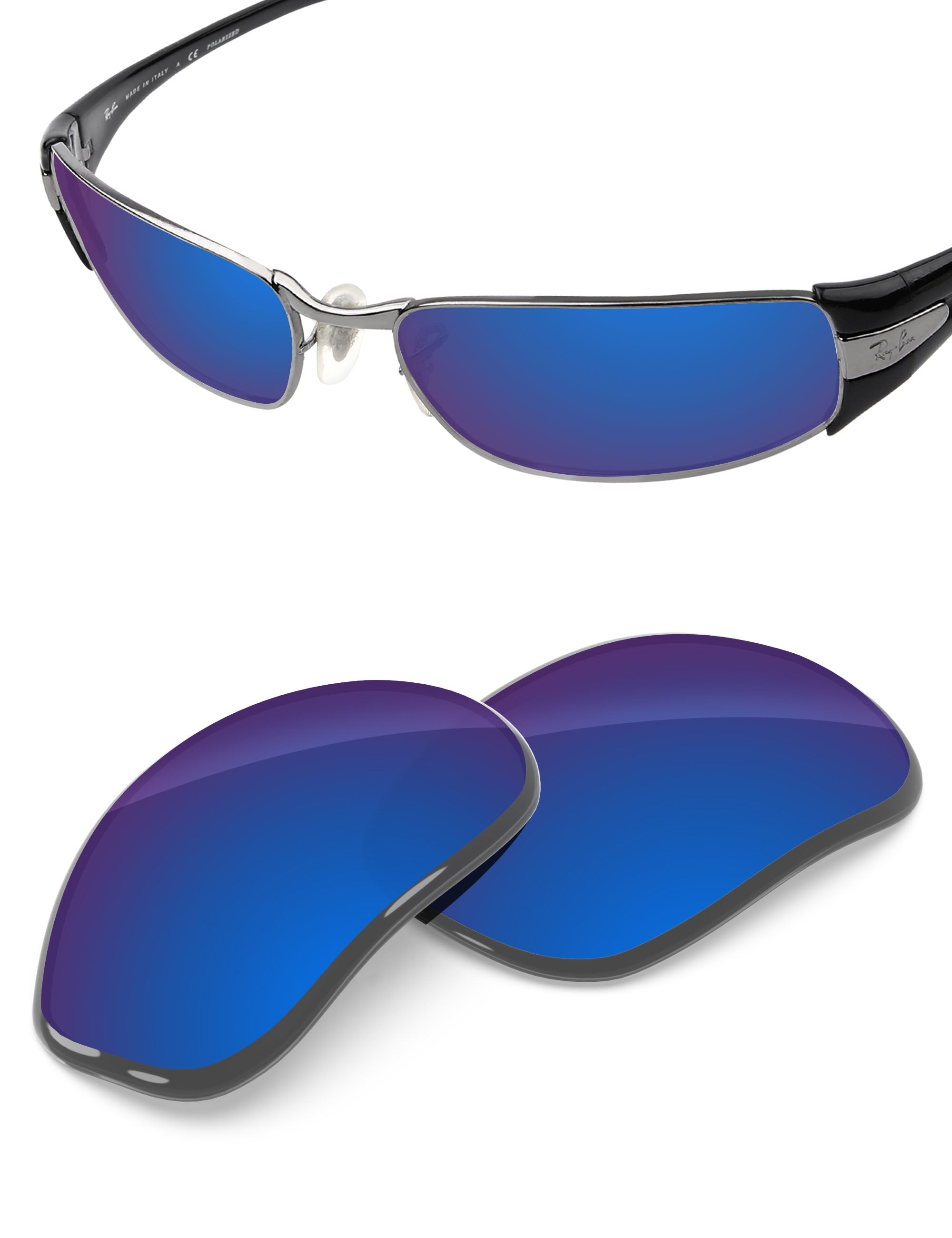 Sapphire Blue FlashMirror™-Non-Polarized