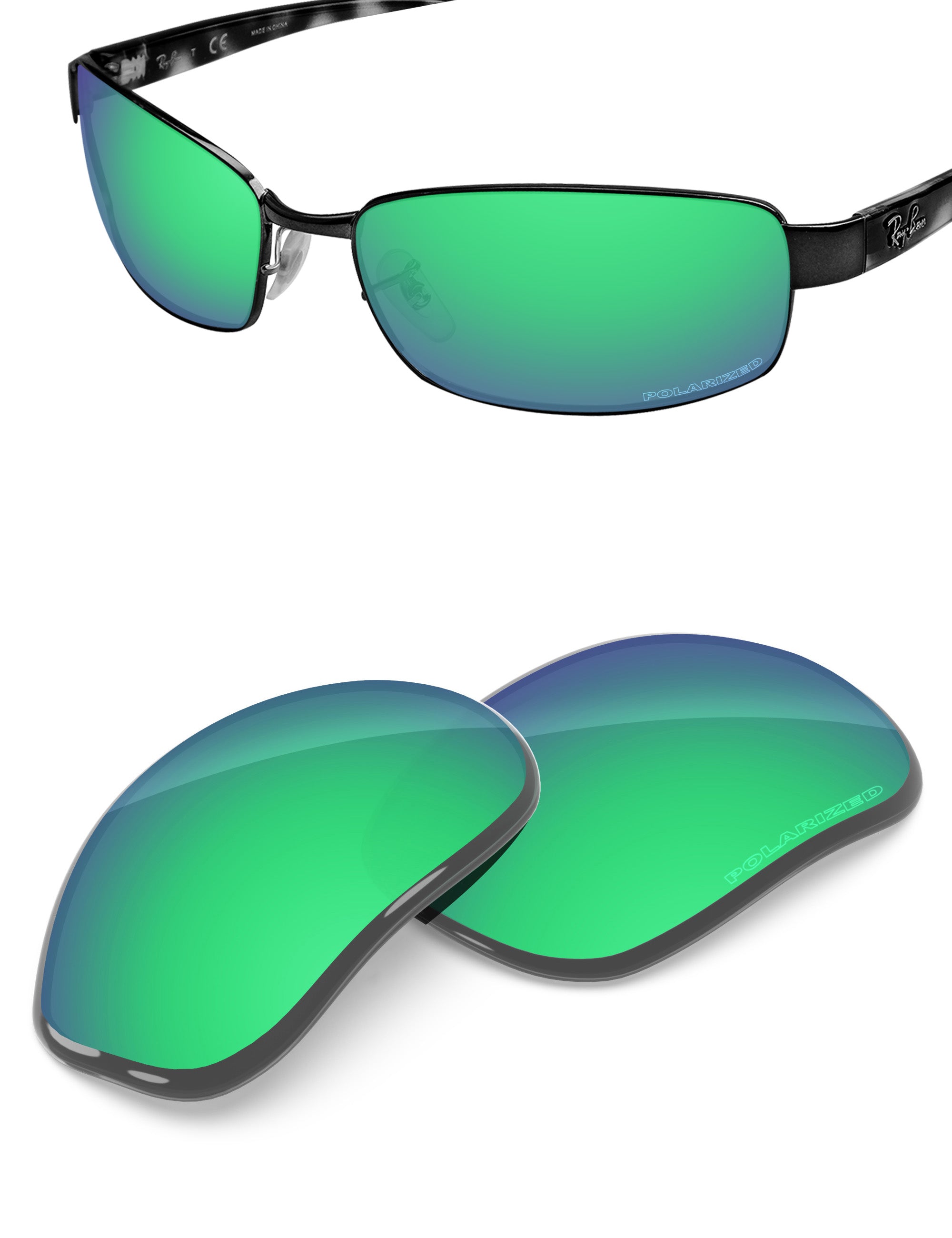 Emerald Green FlashMirror™-Polarized