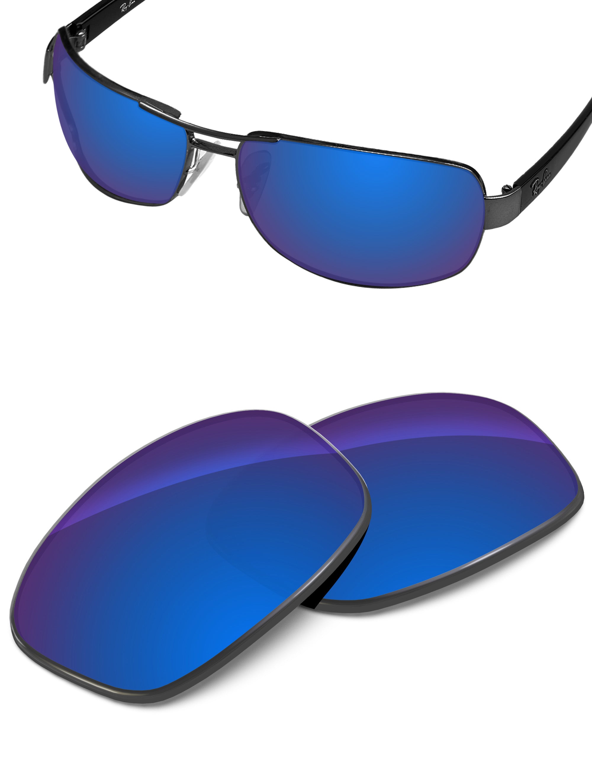 Sapphire Blue FlashMirror™-Non-Polarized