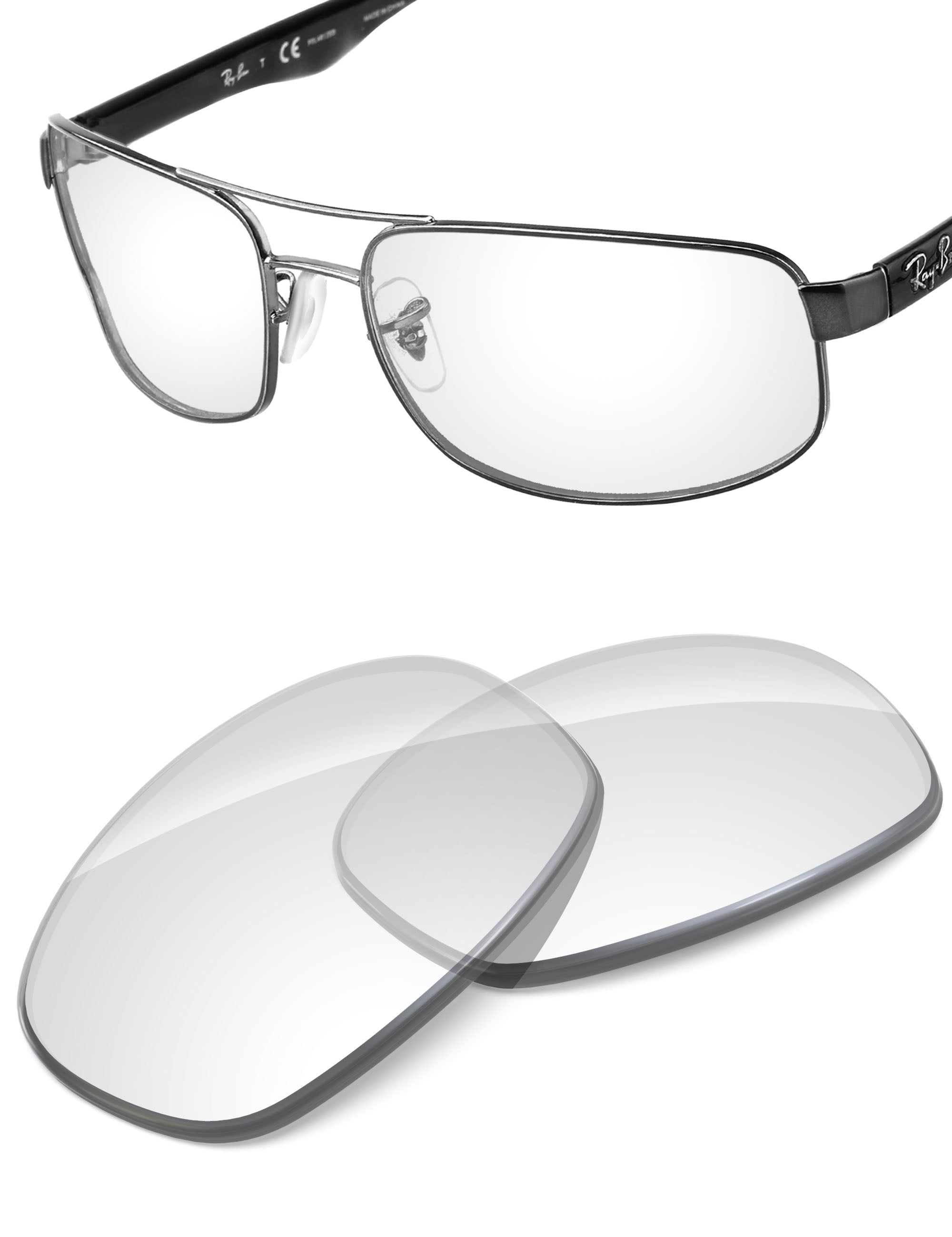 HD Clear Blue Light Blocking-Non-Polarized