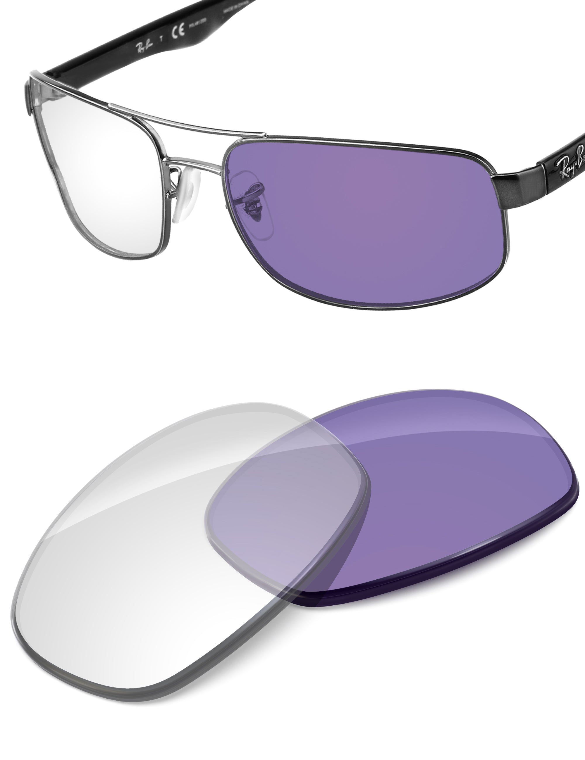 Adapt Purple Photochromic Blue Light Blocking-Non-Polarized