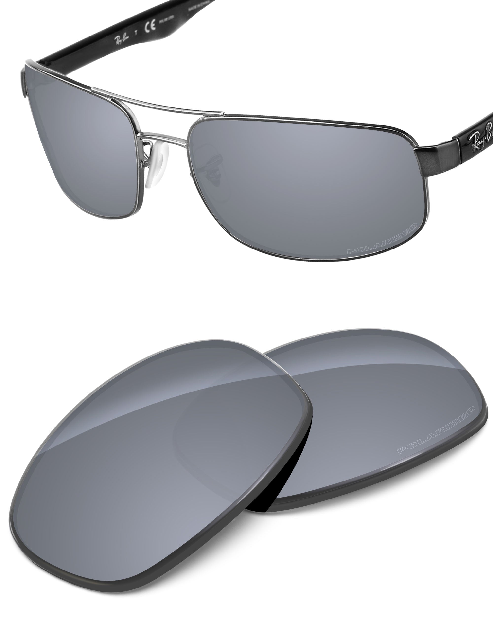 Silver Metallic FlashMirror™-Polarized