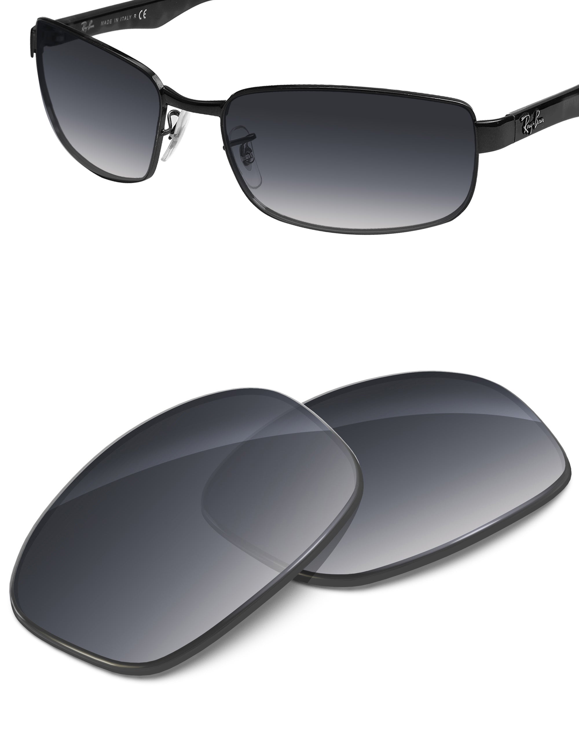 Gray Gradient-Non-Polarized