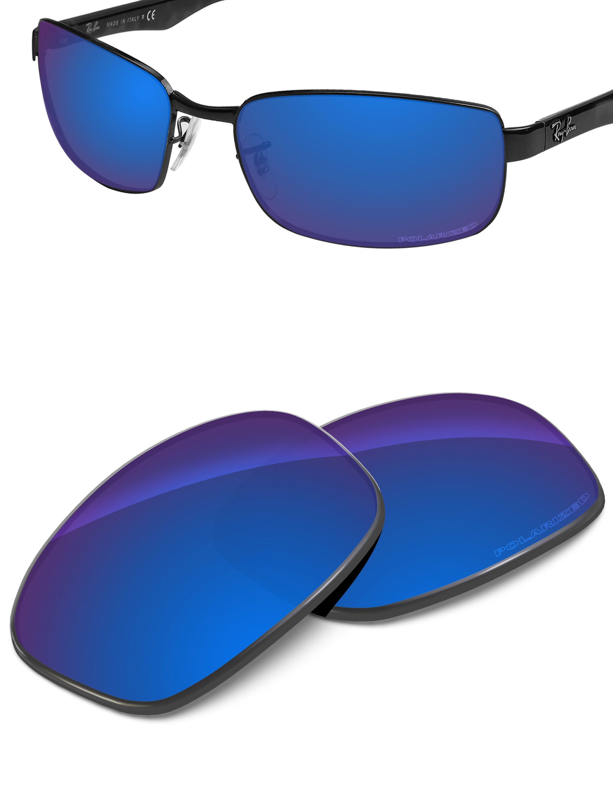Sapphire Blue FlashMirror™-Polarized