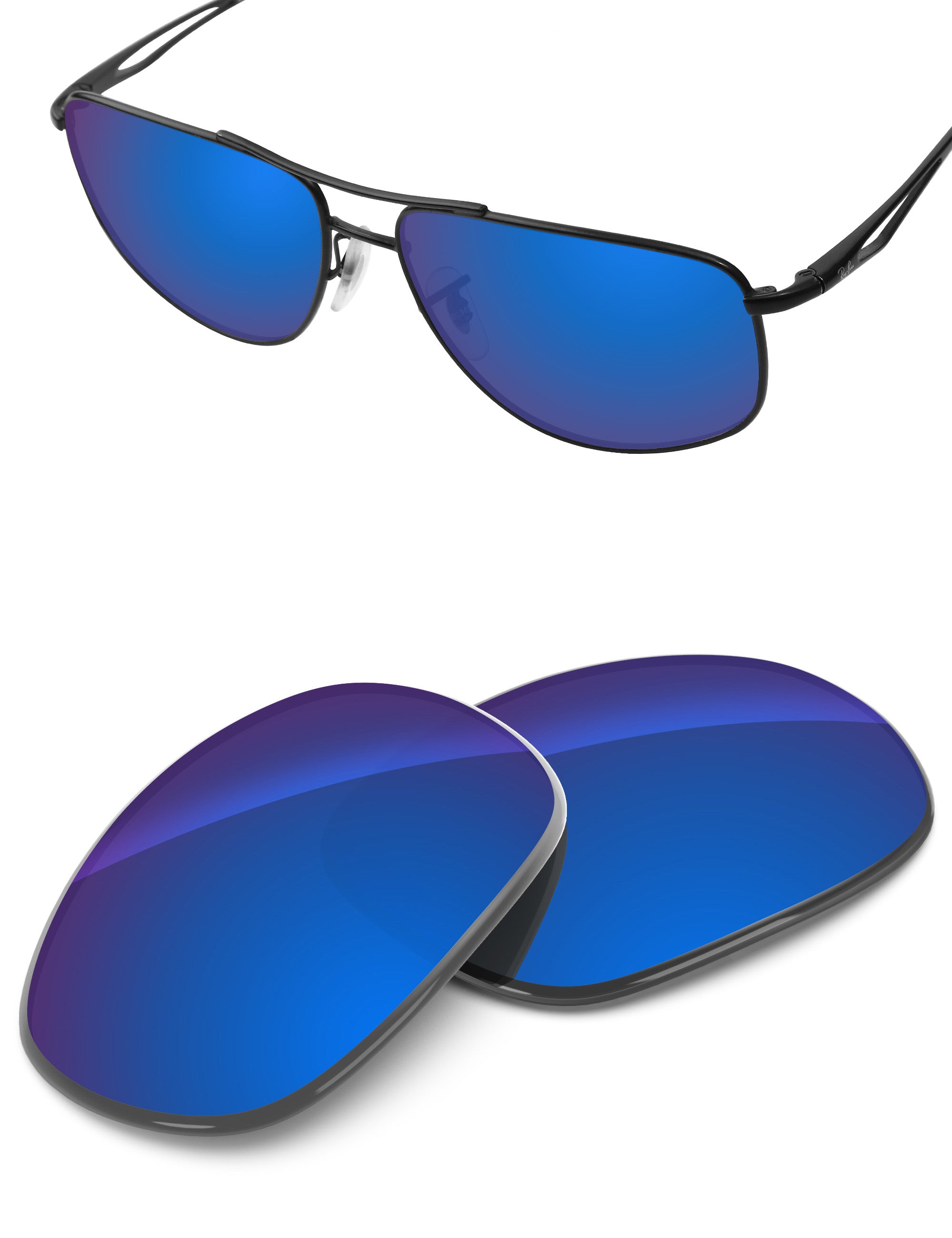 Sapphire Blue FlashMirror™-Non-Polarized