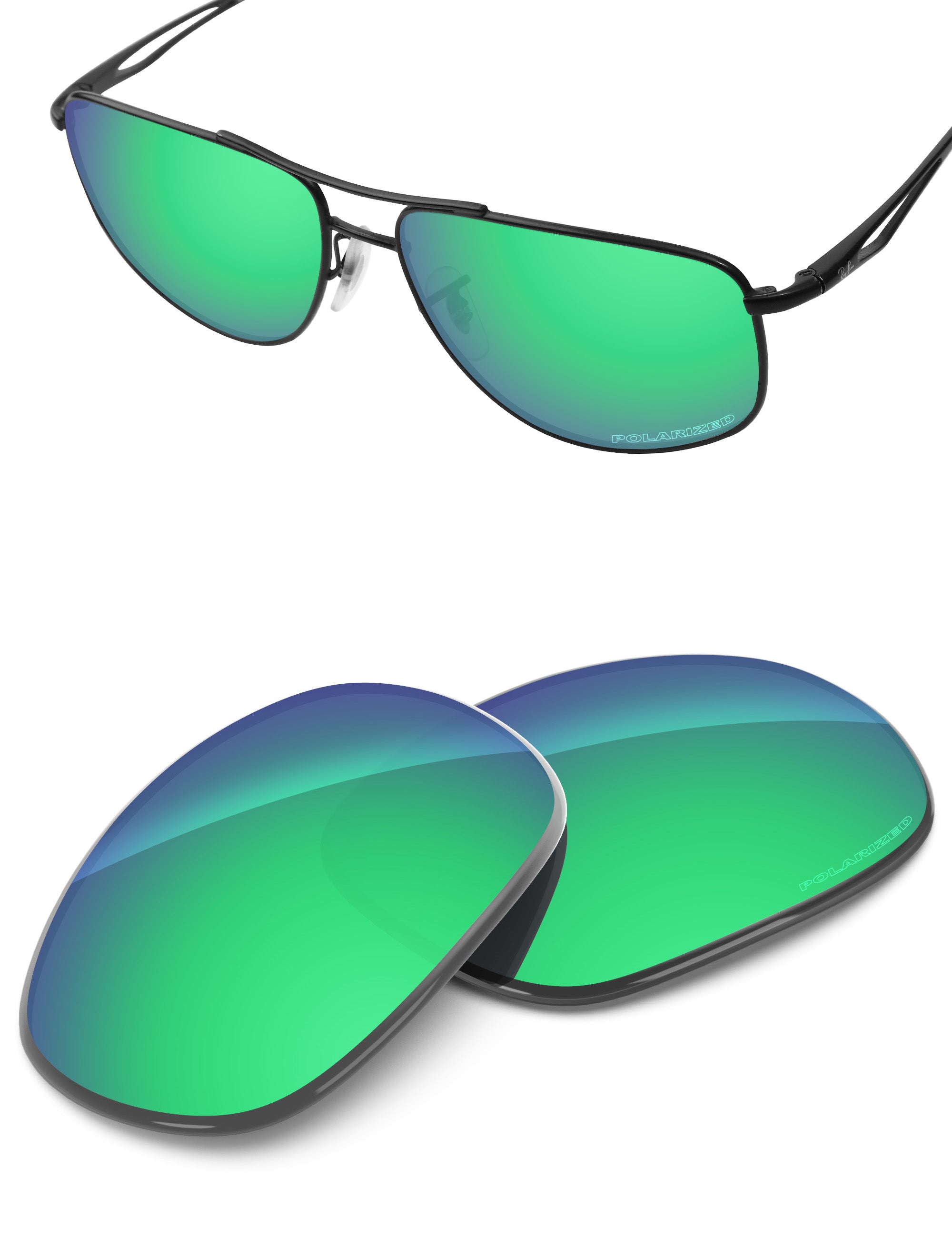 Emerald Green FlashMirror™-Polarized