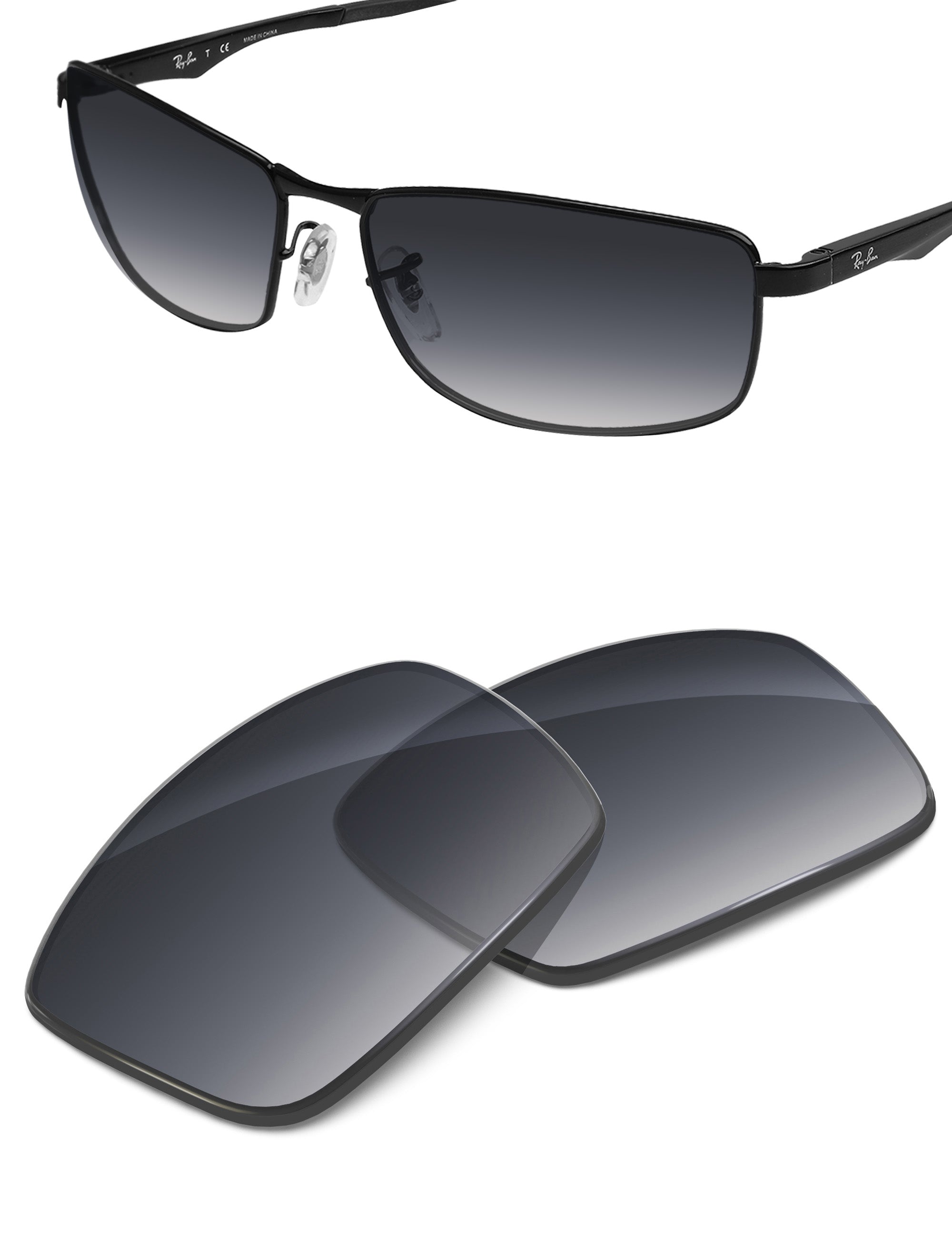 Gray Gradient-Non-Polarized