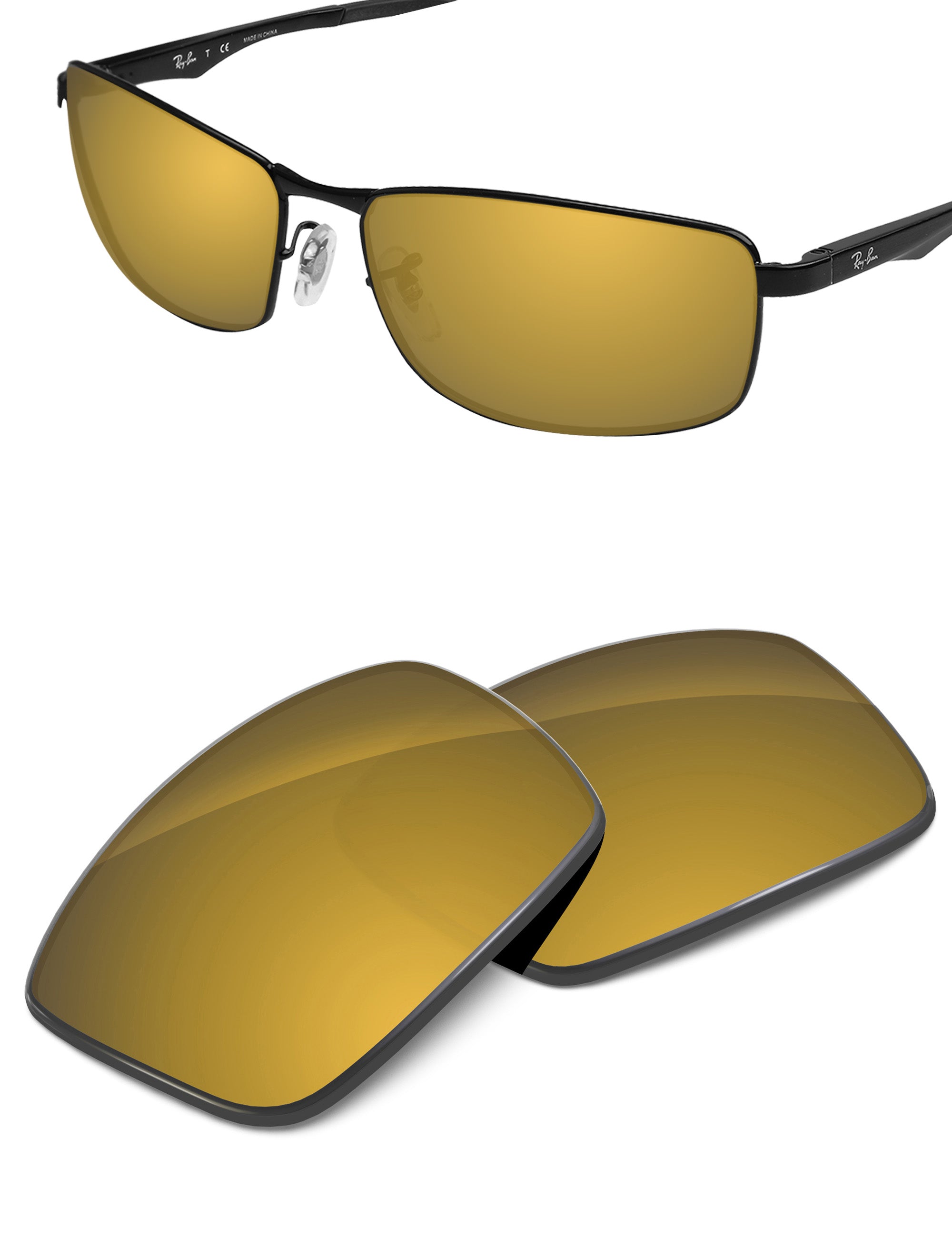 Tungsten Gold FlashMirror™-Non-Polarized