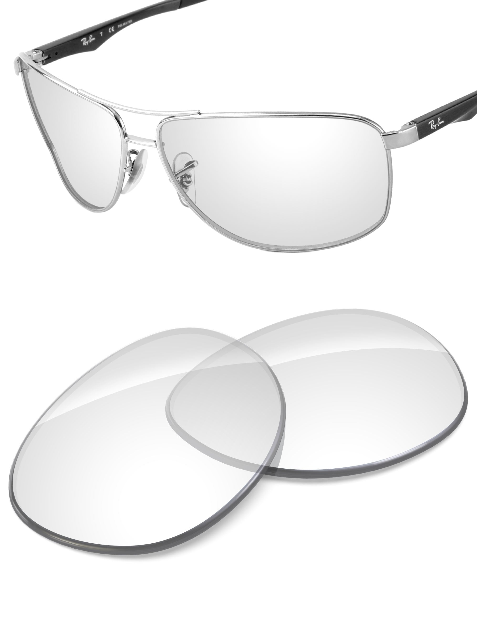 HD Clear Blue Light Blocking-Non-Polarized