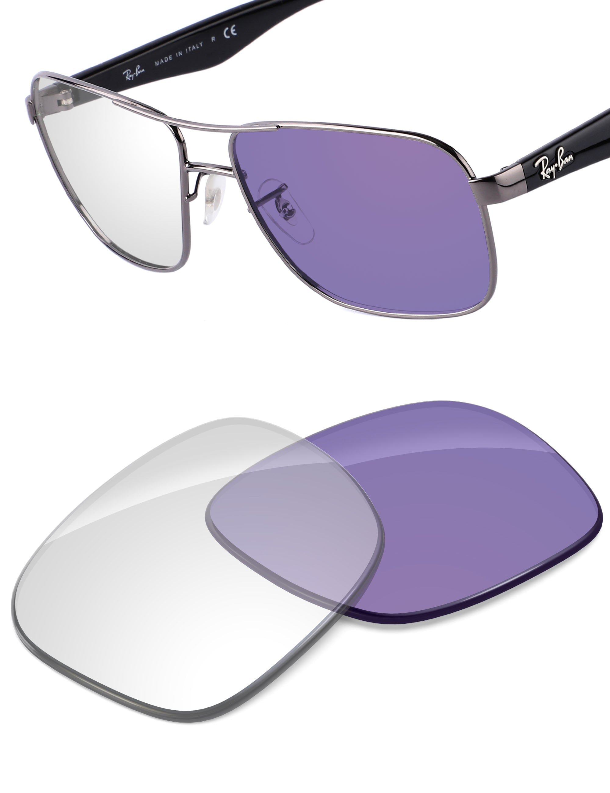 Adapt Purple Photochromic Blue Light Blocking-Non-Polarized