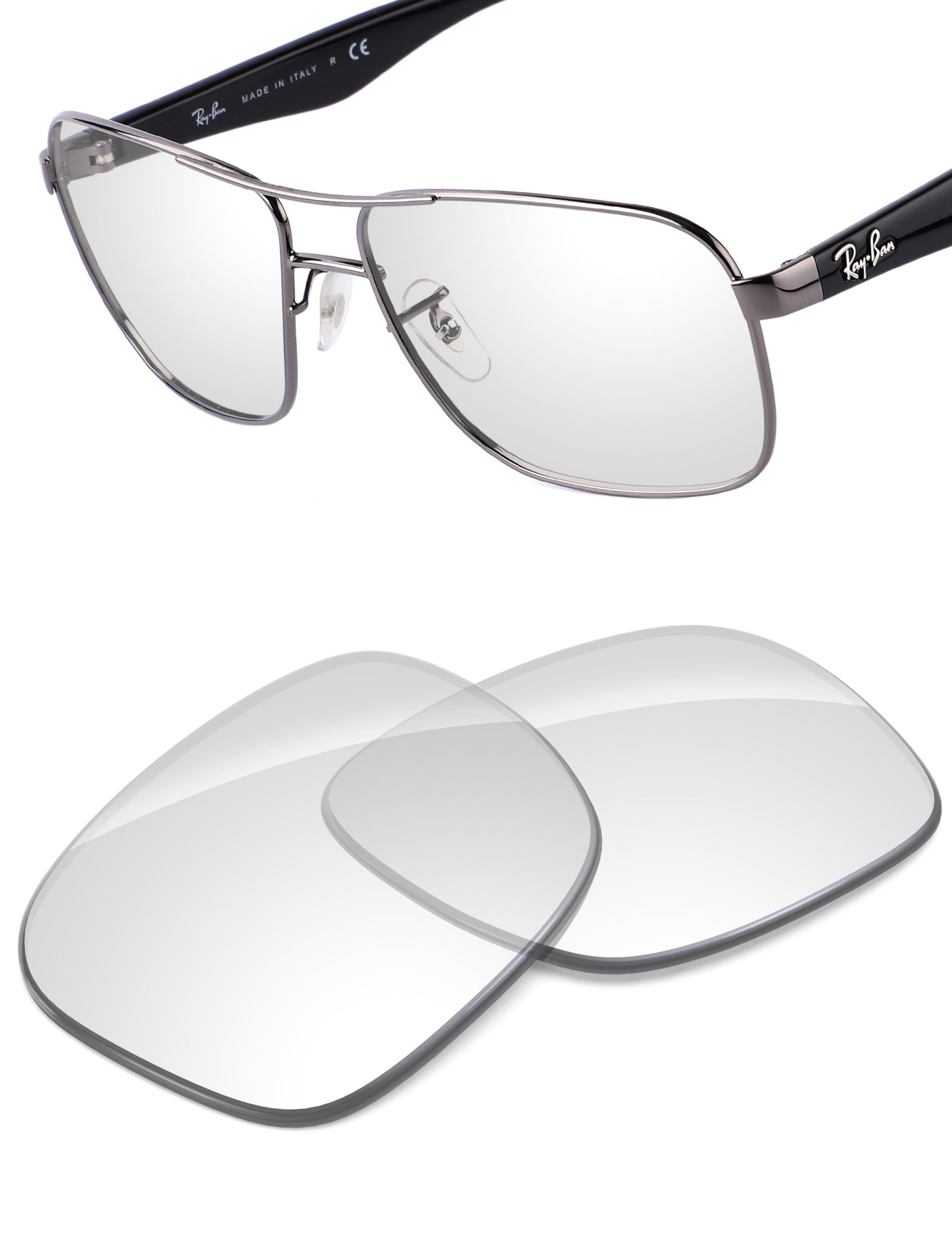 HD Clear Blue Light Blocking-Non-Polarized