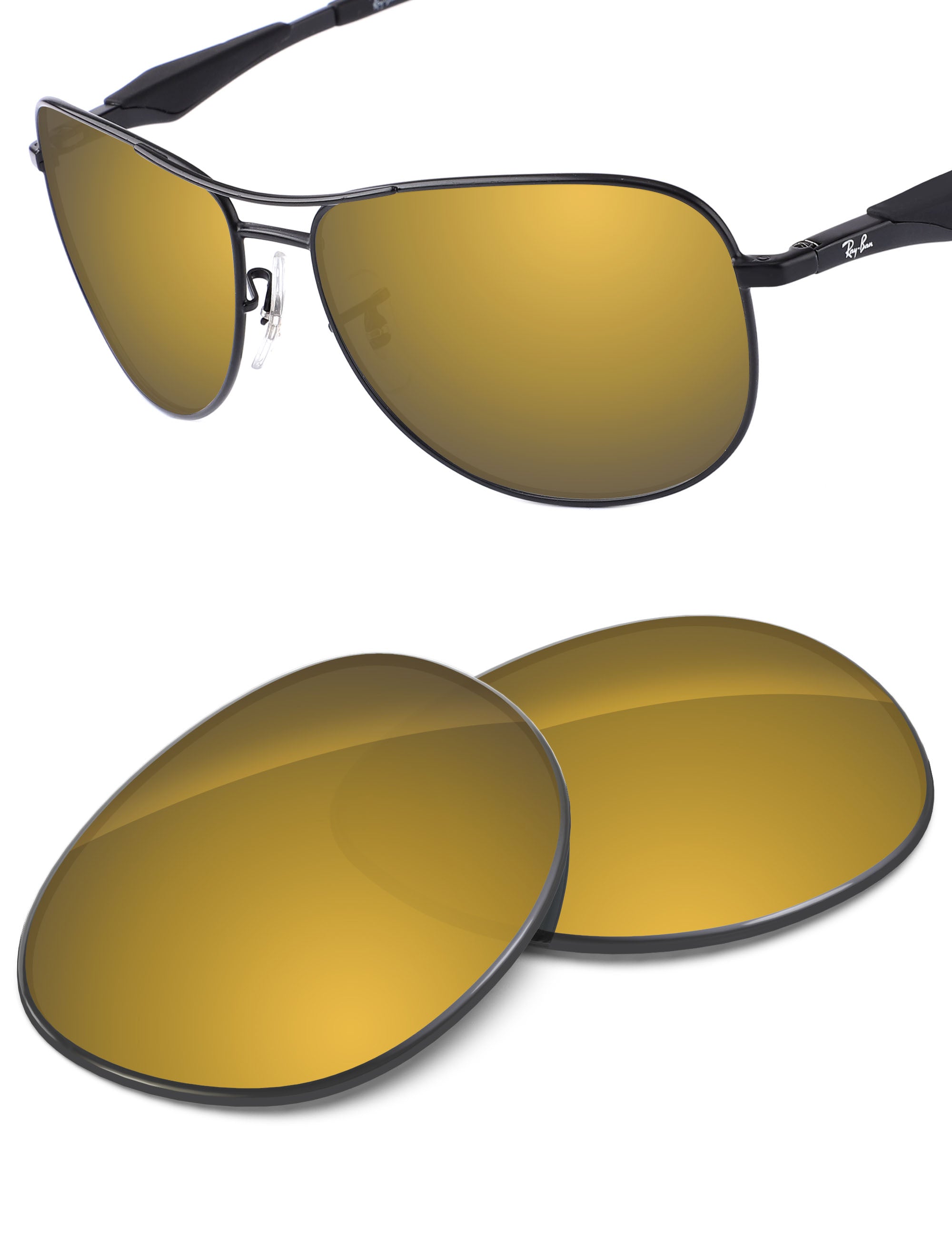 Tungsten Gold FlashMirror™-Non-Polarized