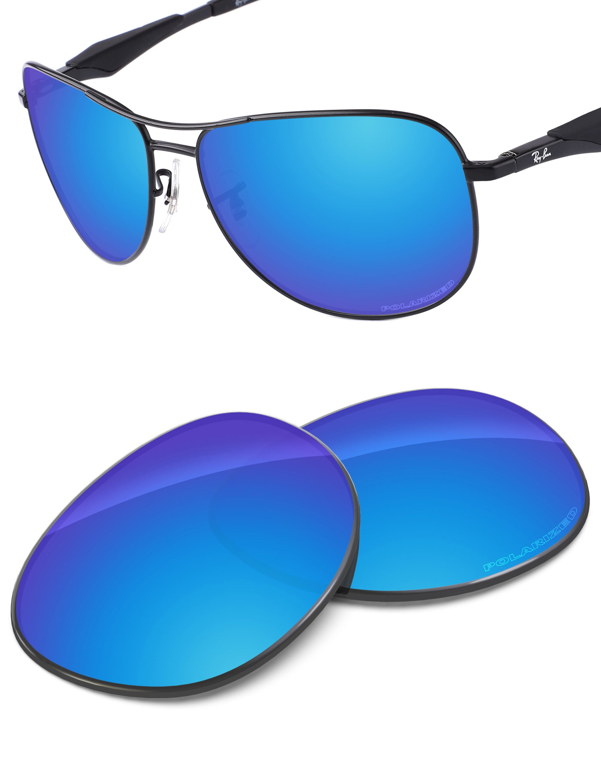 Sky Blue FlashMirror™-Polarized