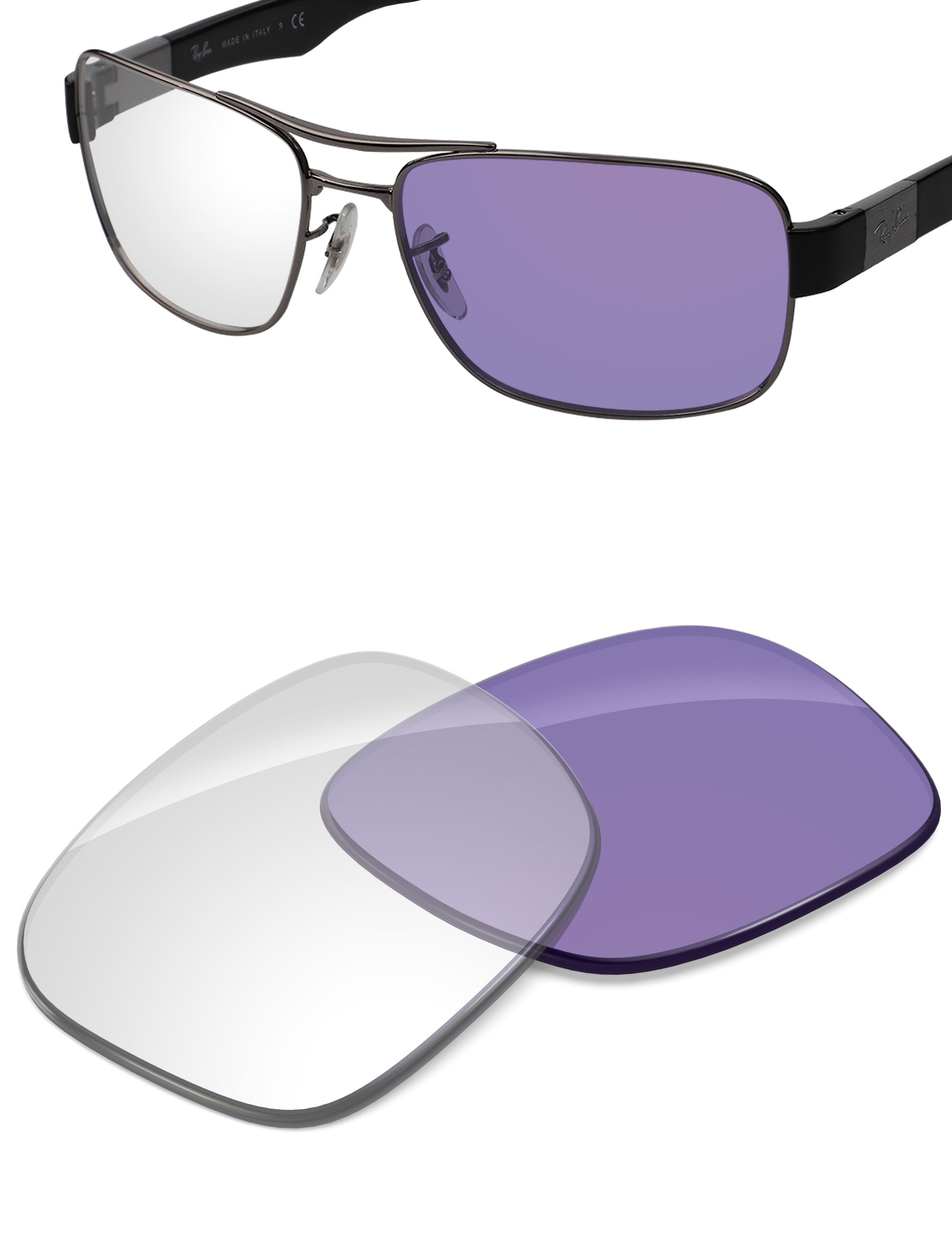Adapt Purple Photochromic Blue Light Blocking-Non-Polarized