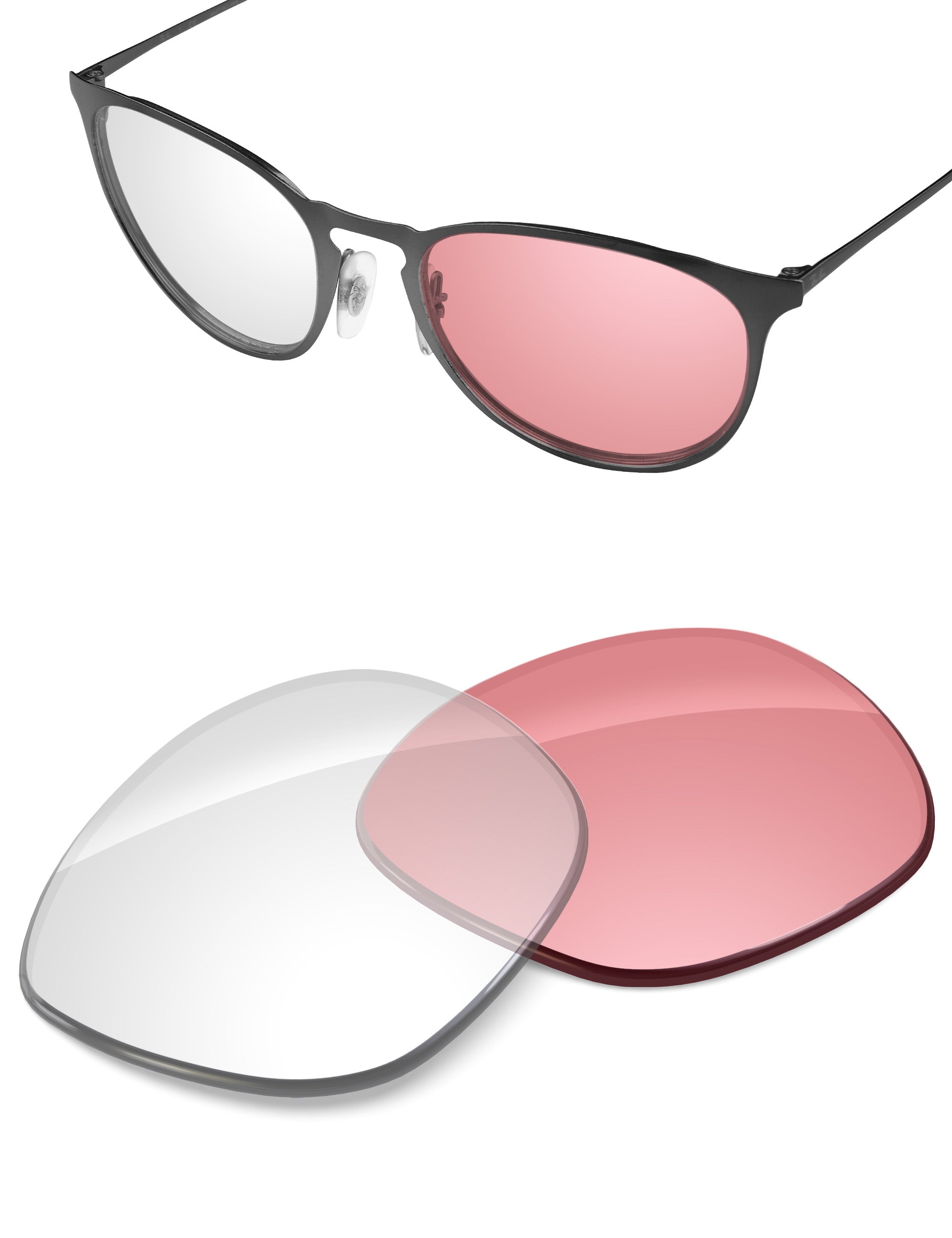 Adapt Pink Photochromic Blue Light Blocking-Non-Polarized