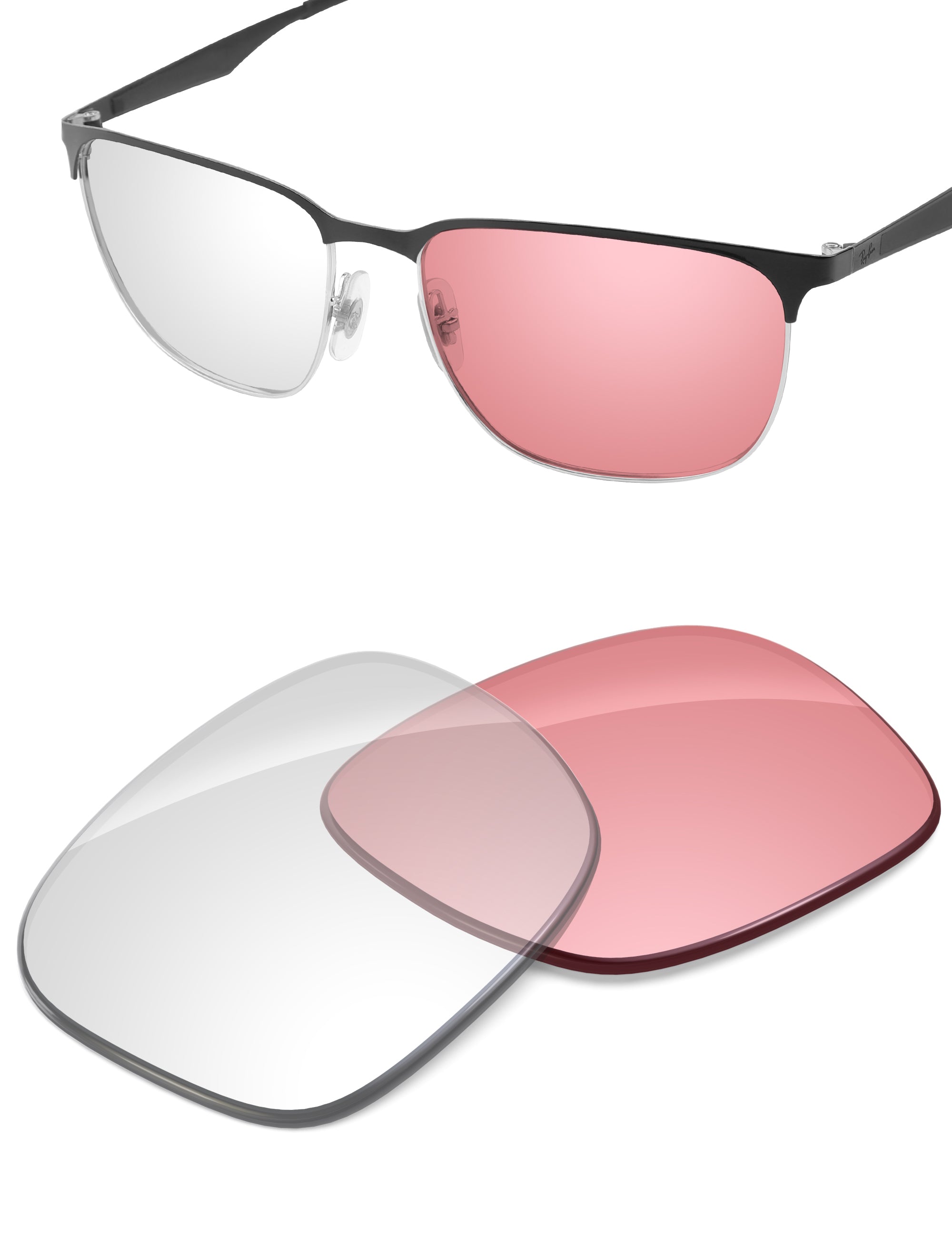Adapt Pink Photochromic Blue Light Blocking-Non-Polarized