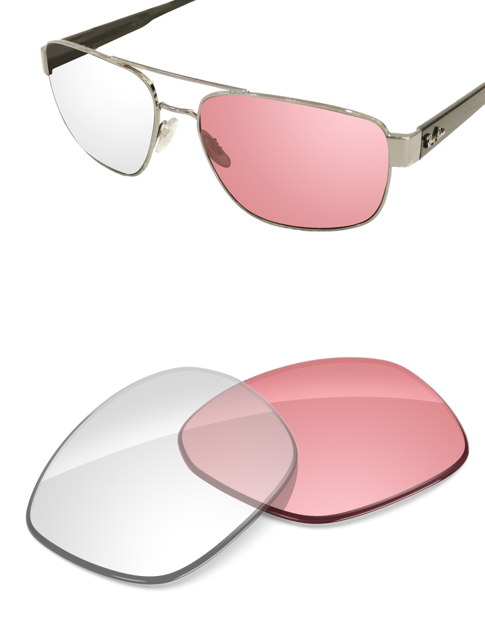 Adapt Pink Photochromic Blue Light Blocking-Non-Polarized