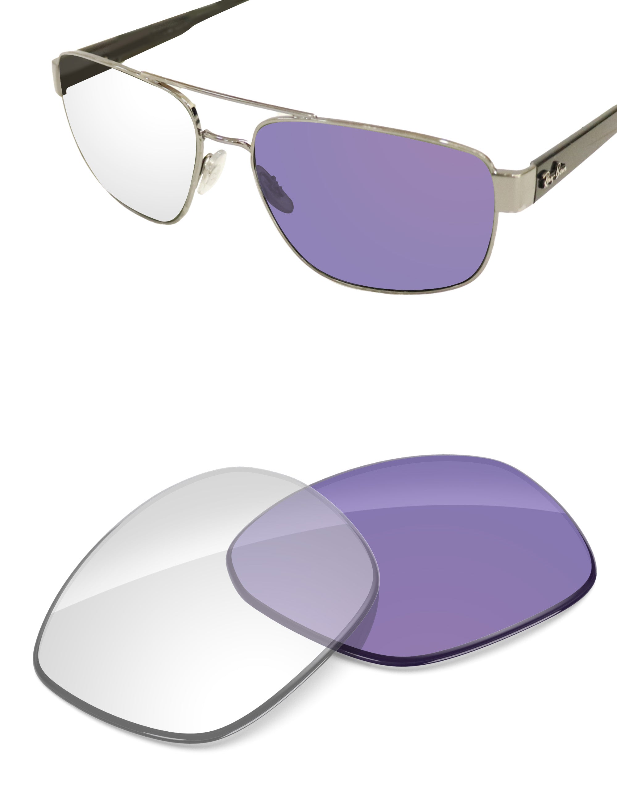 Adapt Purple Photochromic Blue Light Blocking-Non-Polarized