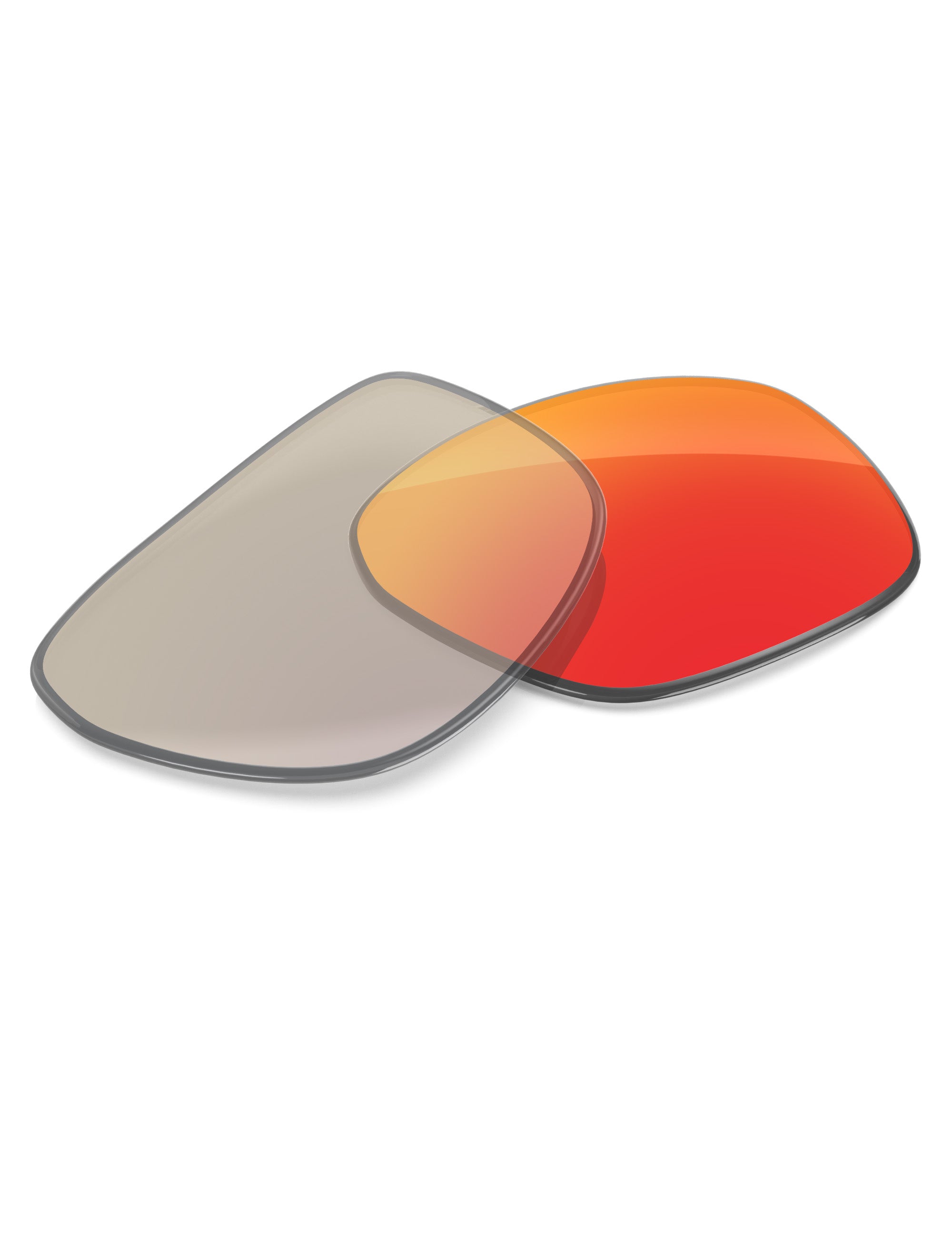 Fire Red FlashMirror™ Photochromic-Non-Polarized