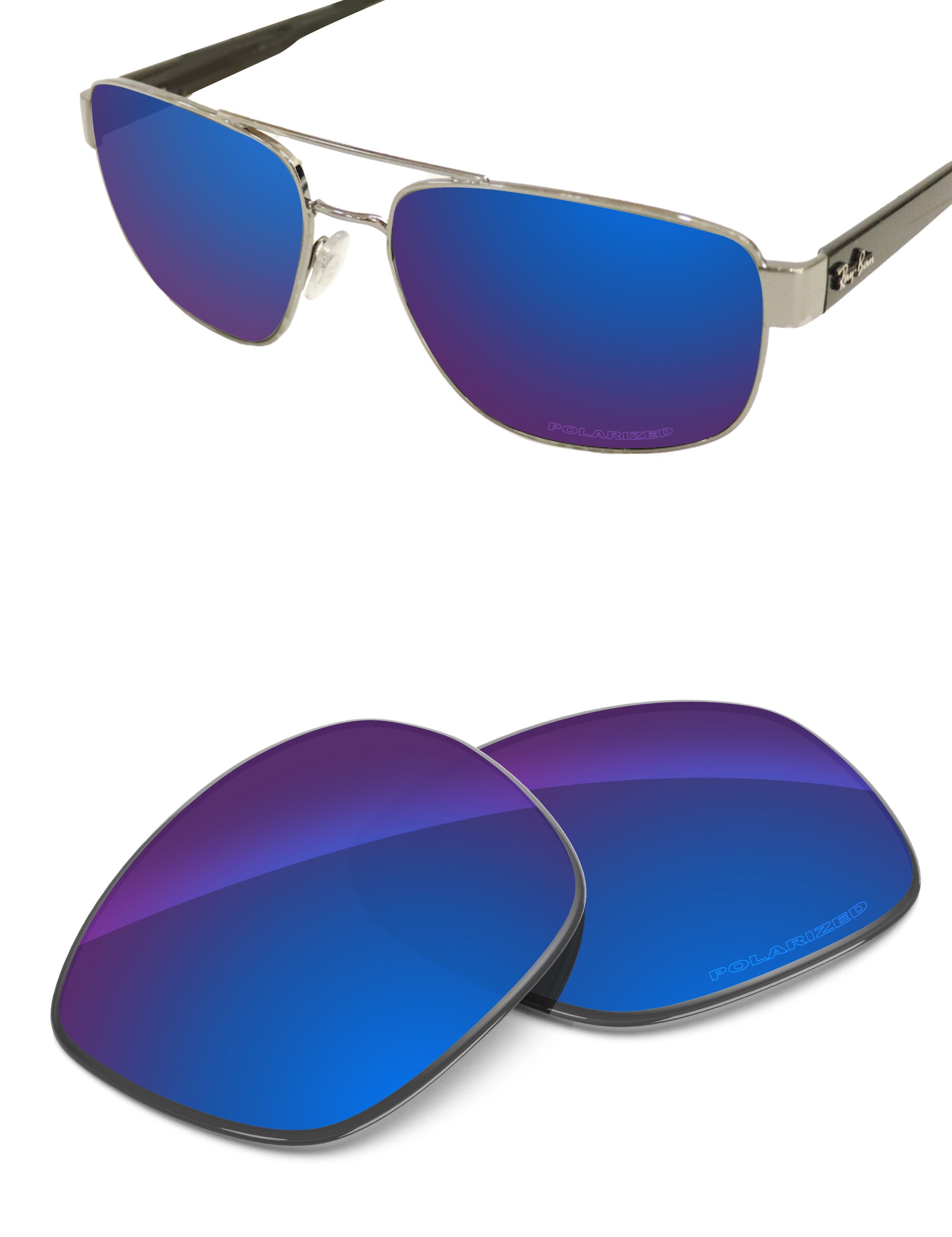 Sapphire Blue FlashMirror™-Polarized