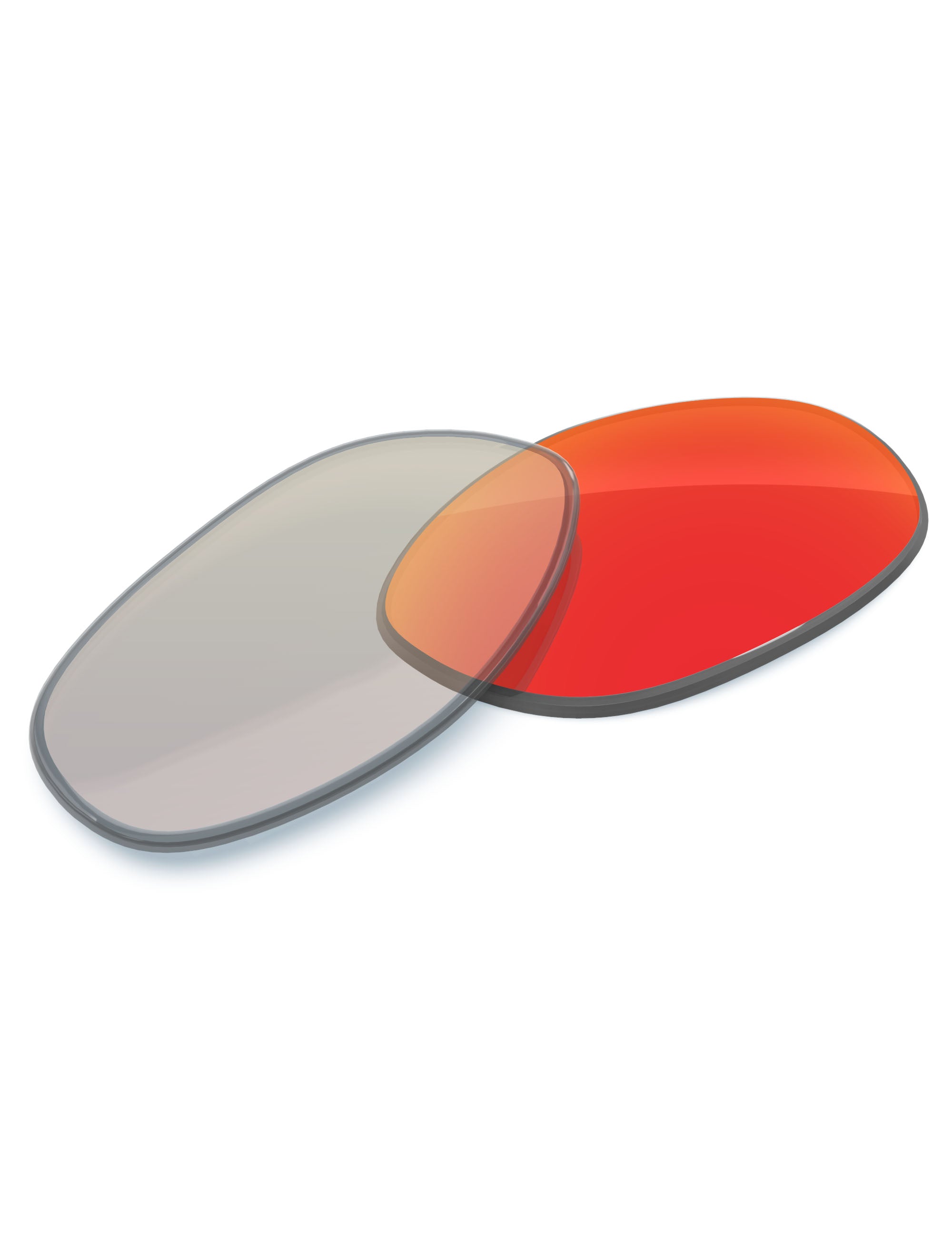 Fire Red FlashMirror™ Photochromic-Non-Polarized