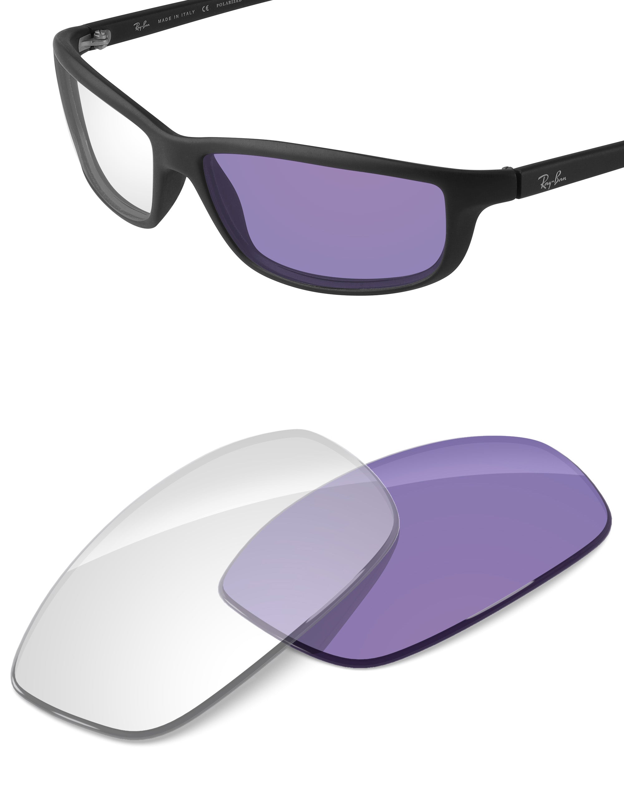 Adapt Purple Photochromic Blue Light Blocking-Non-Polarized